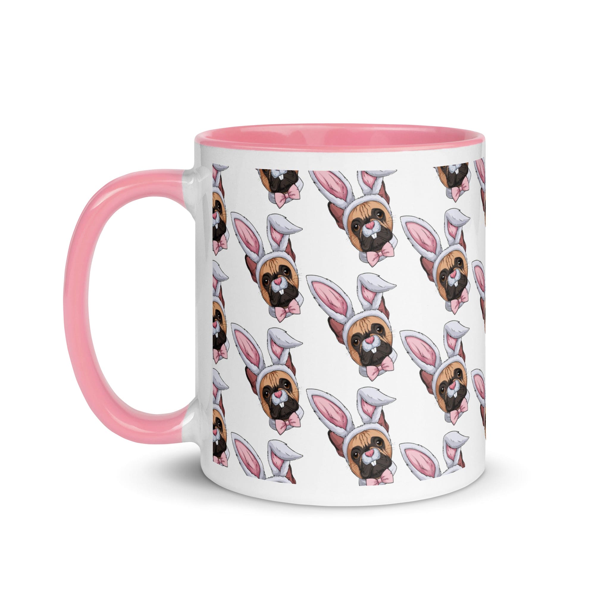 Easter Bunny Mug with Color Inside