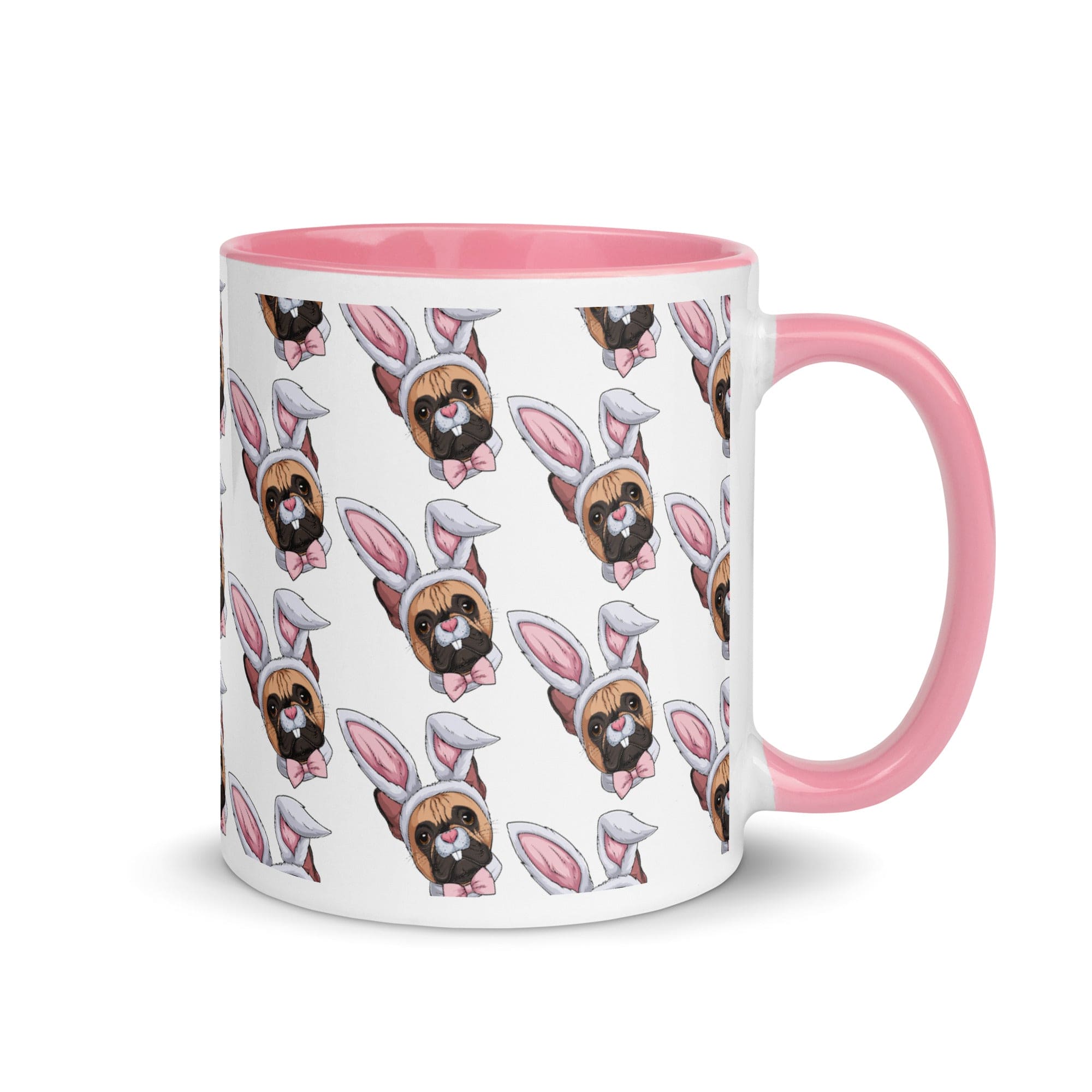 Easter Bunny Mug with Color Inside