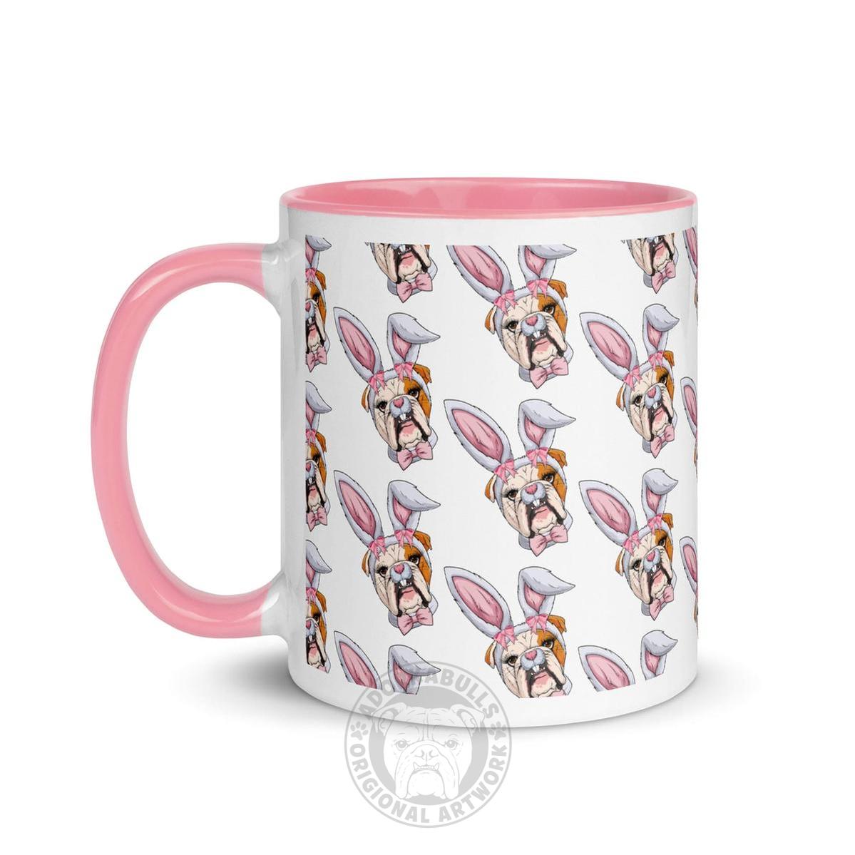 Easter Bunny Mug with Color Inside