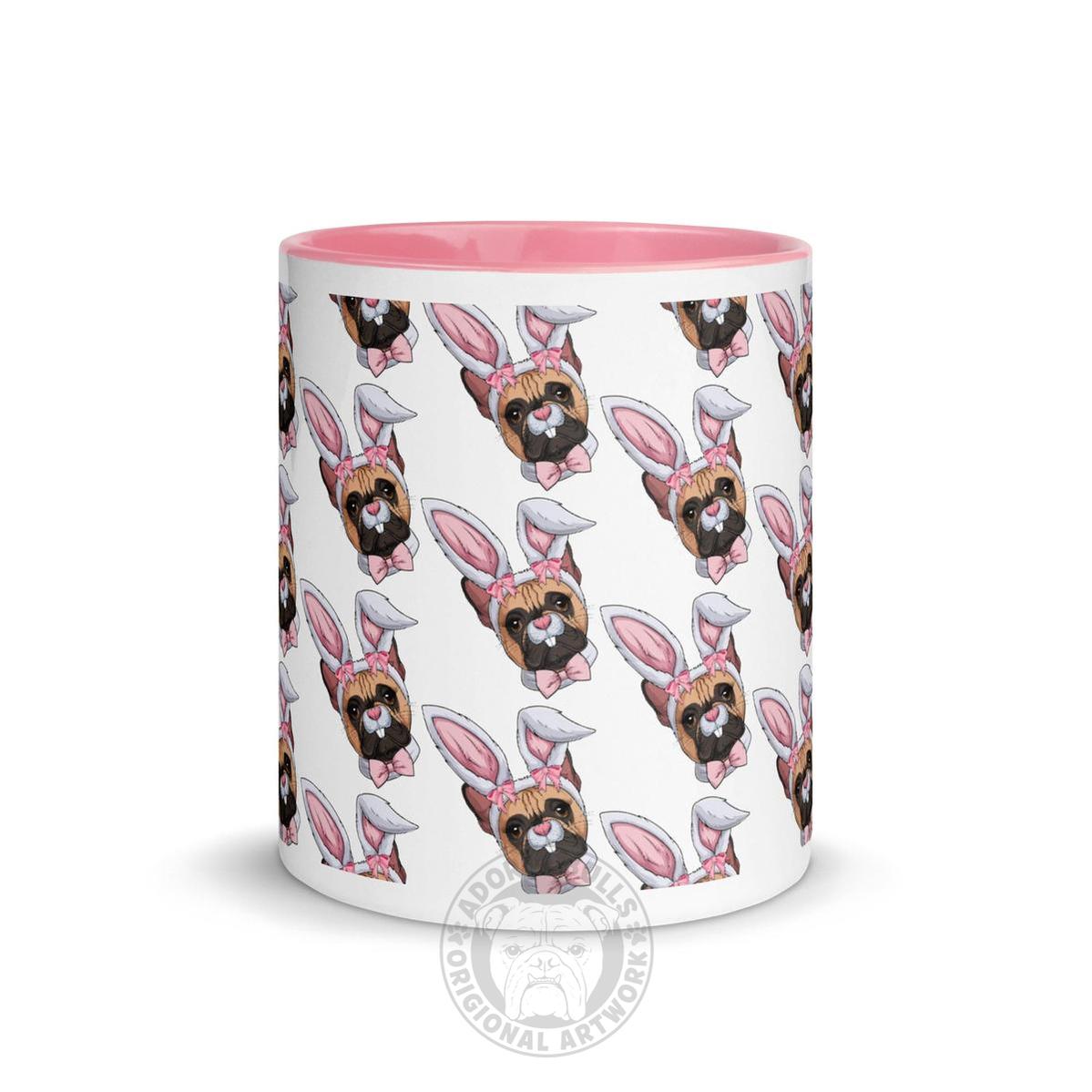 Easter Bunny Mug with Color Inside