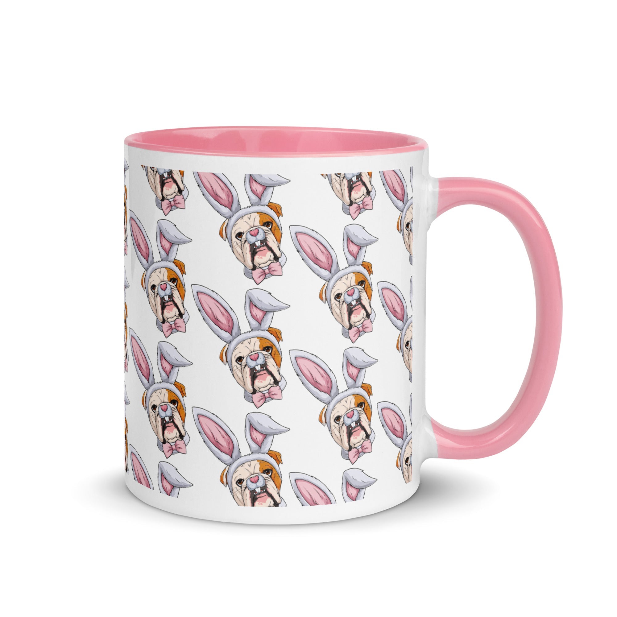 Easter Bunny Mug with Color Inside