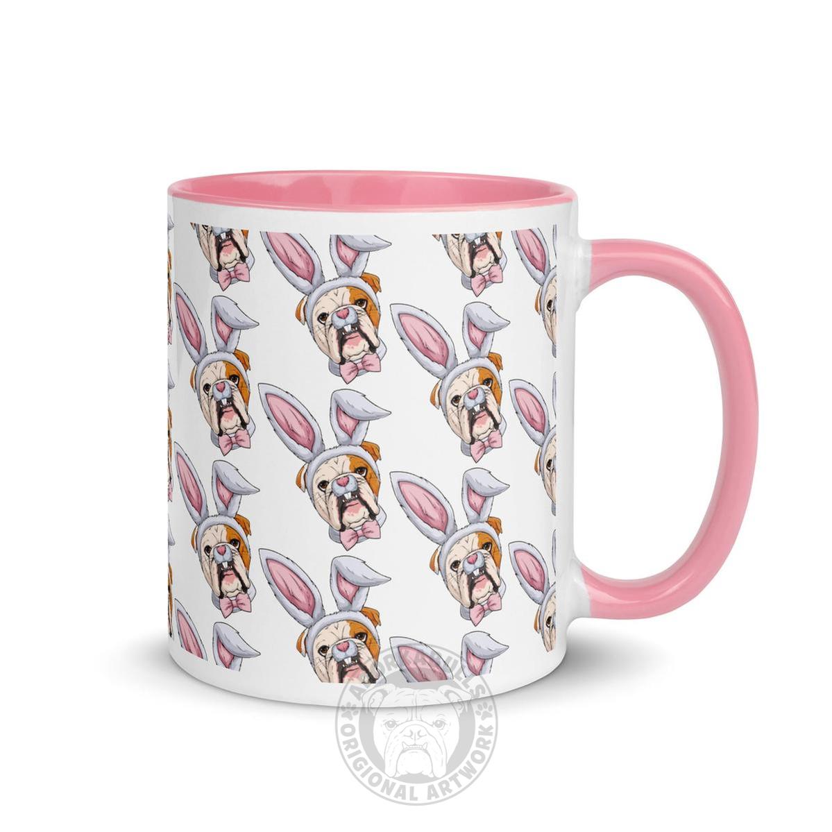 Easter Bunny Mug with Color Inside