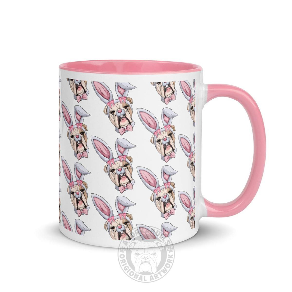 Easter Bunny Mug with Color Inside