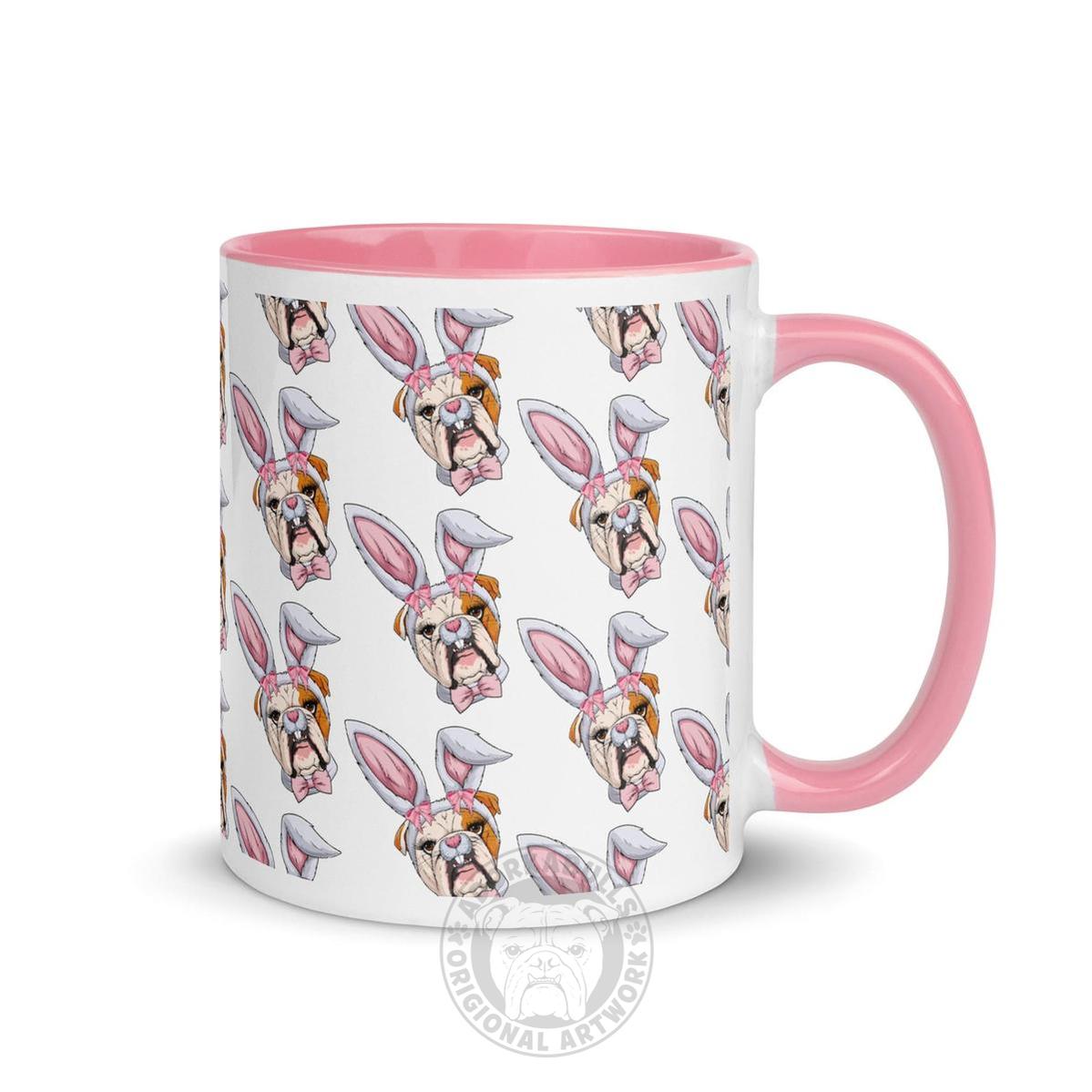 Easter Bunny Mug with Color Inside