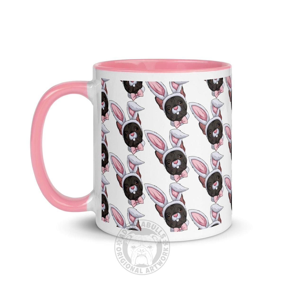 Easter Bunny Mug with Color Inside