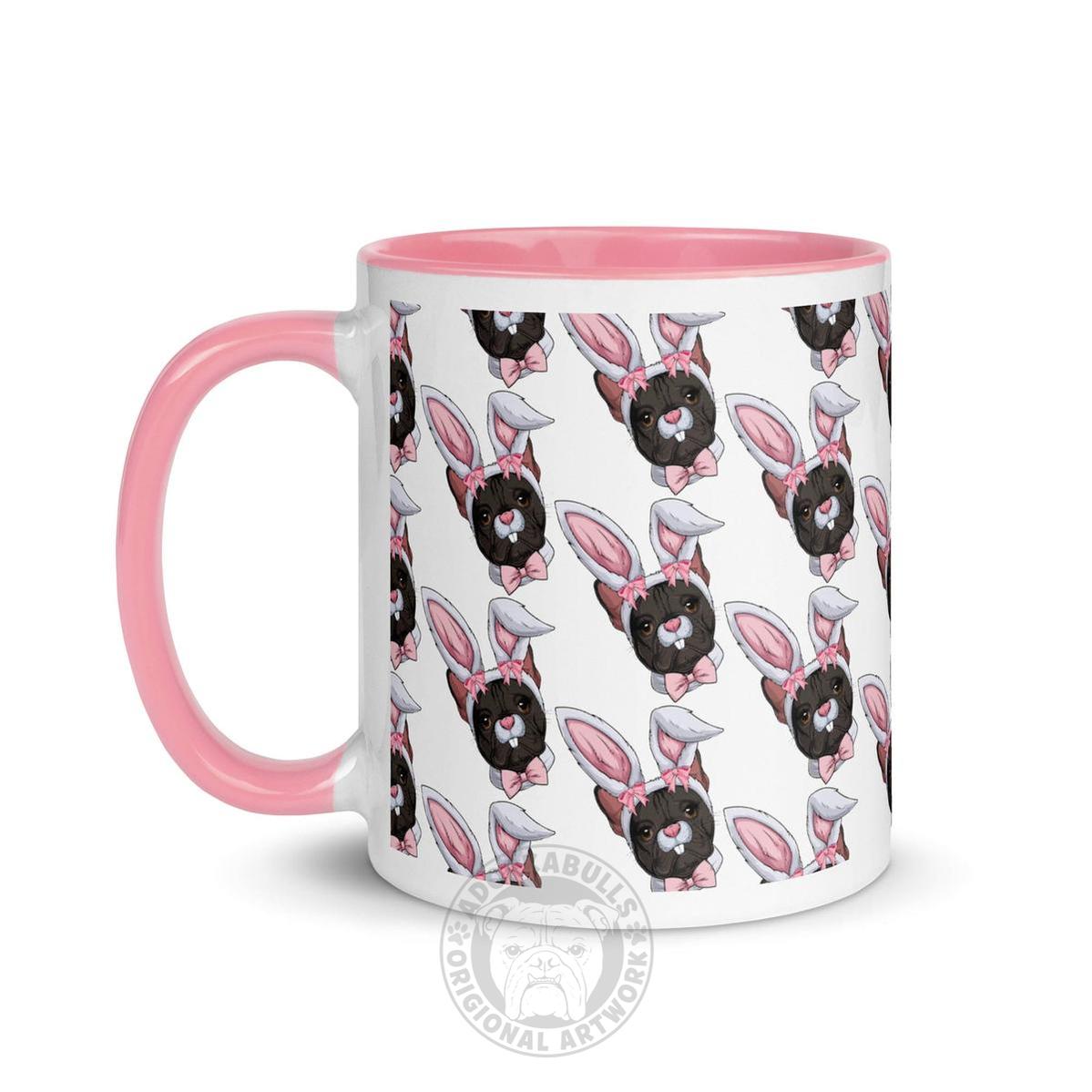 Easter Bunny Mug with Color Inside