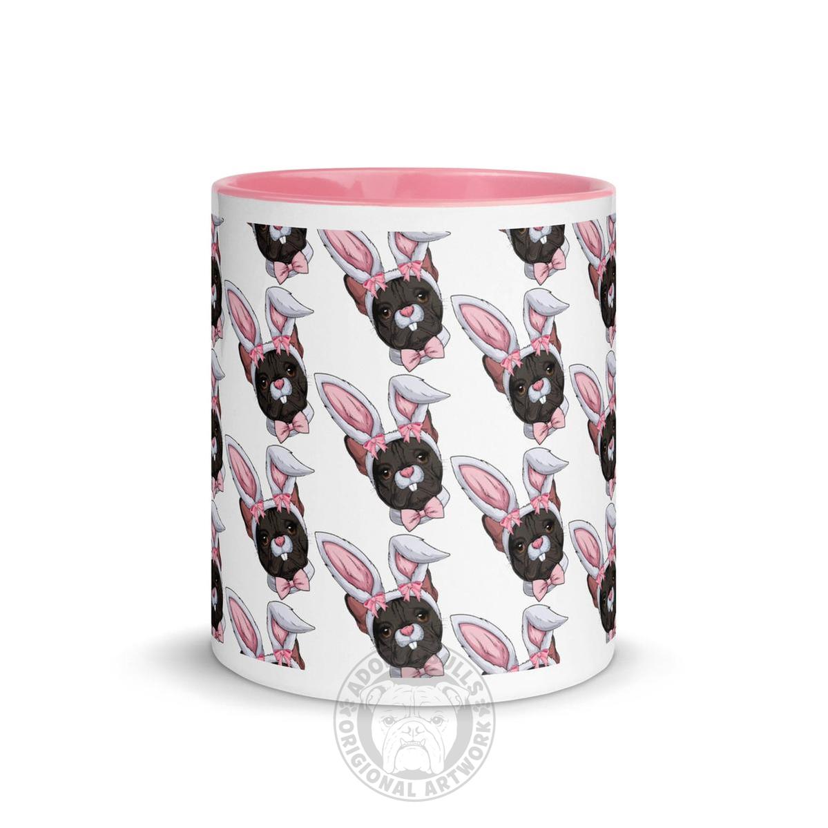 Easter Bunny Mug with Color Inside