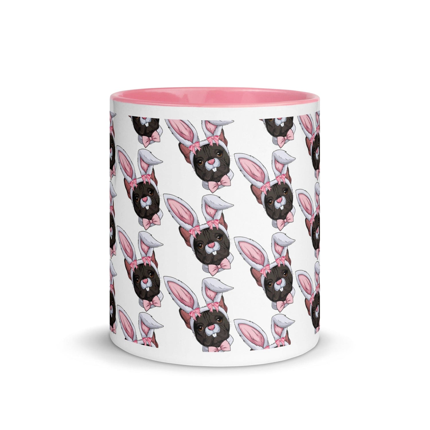 Easter Bunny Mug with Color Inside
