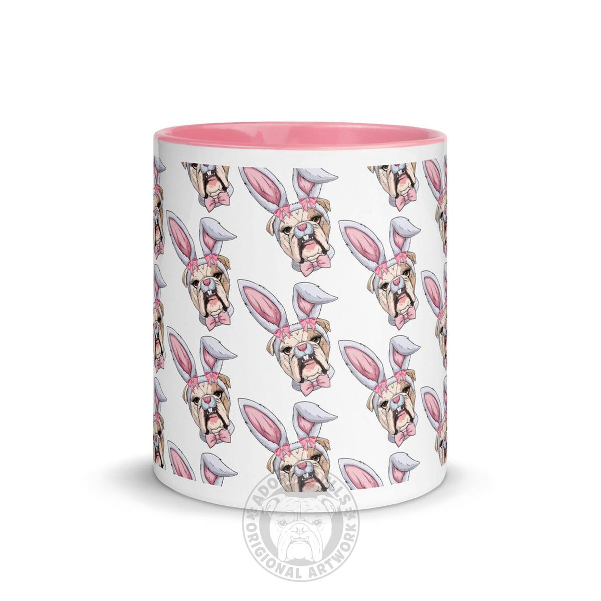 Easter Bunny Mug with Color Inside