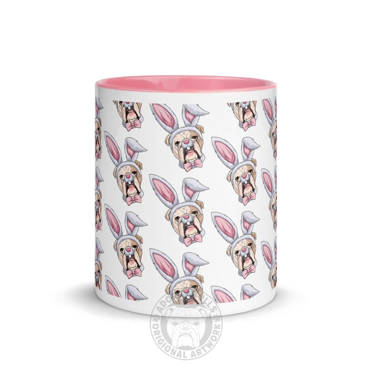 Easter Bunny Mug with Color Inside