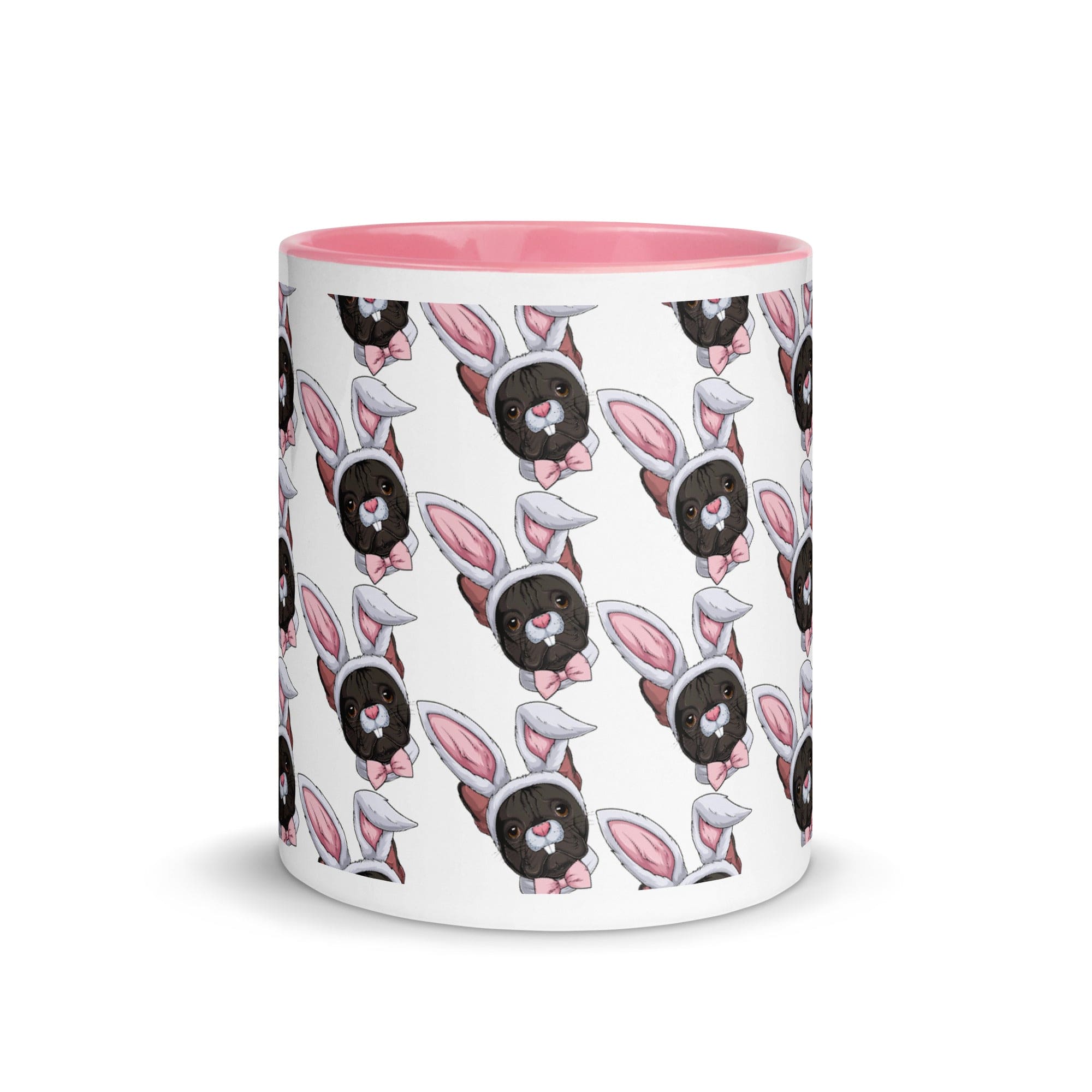 Easter Bunny Mug with Color Inside