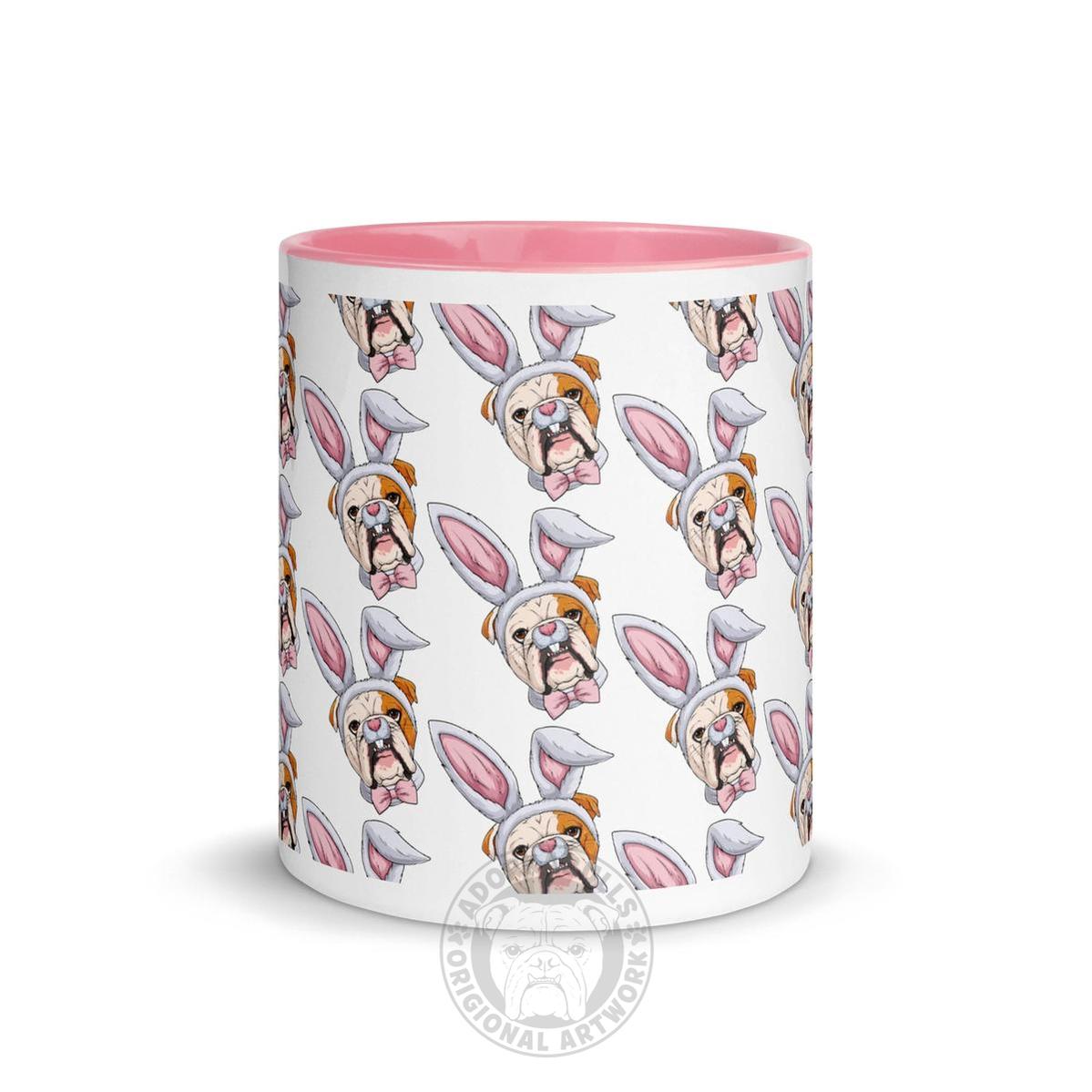 Easter Bunny Mug with Color Inside