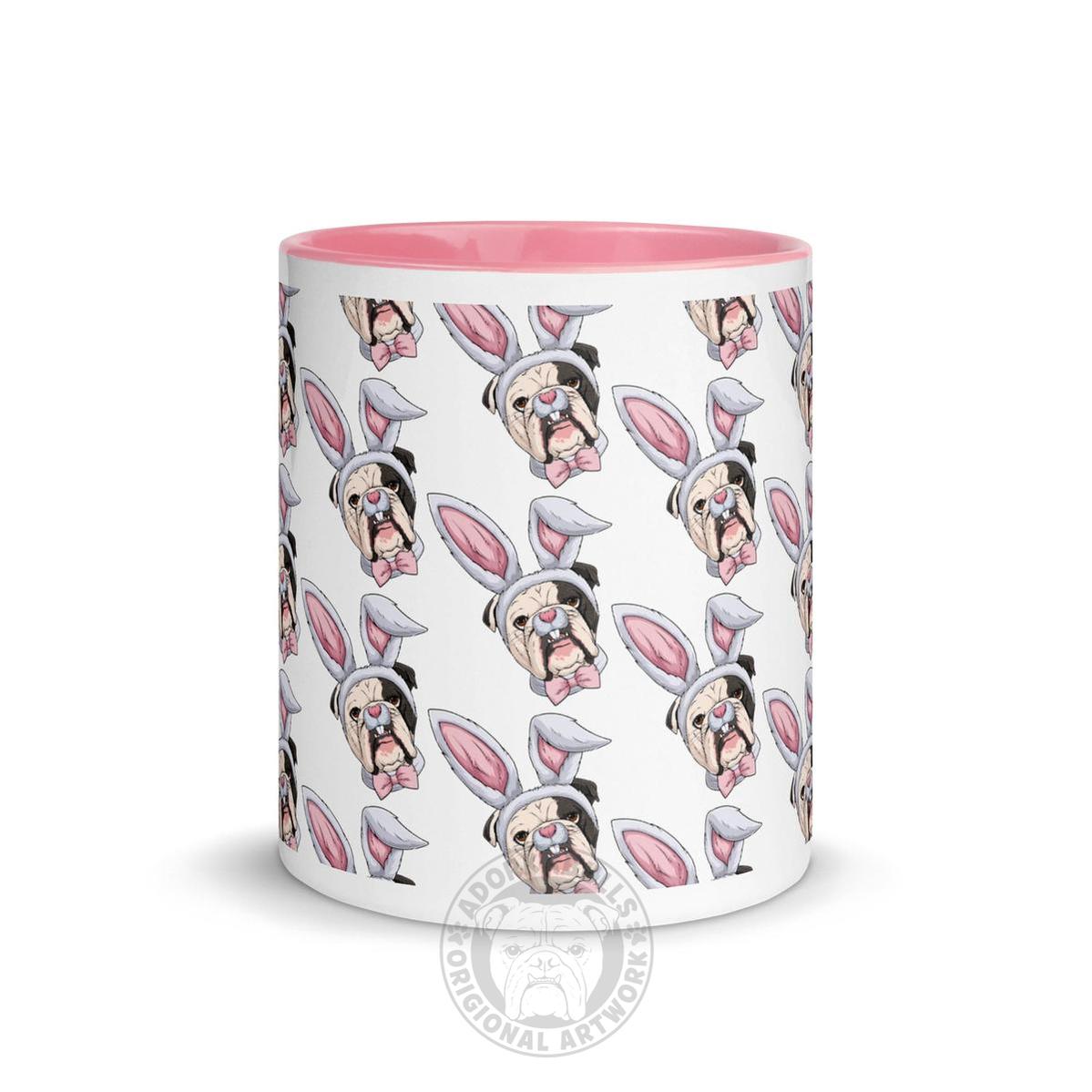 Easter Bunny Mug with Color Inside