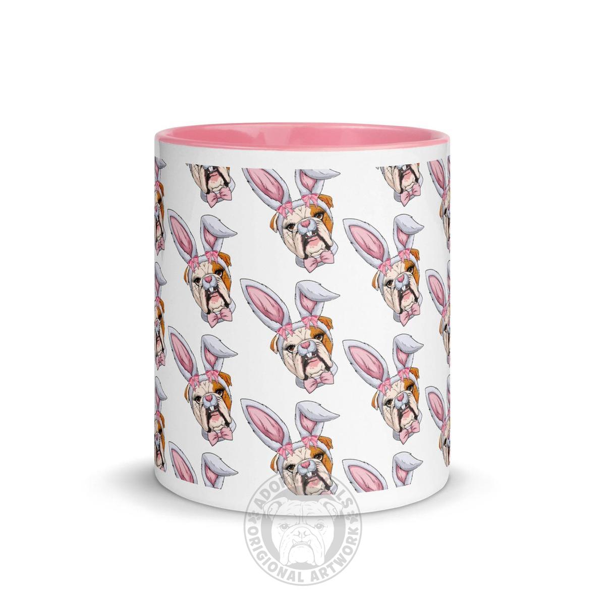 Easter Bunny Mug with Color Inside