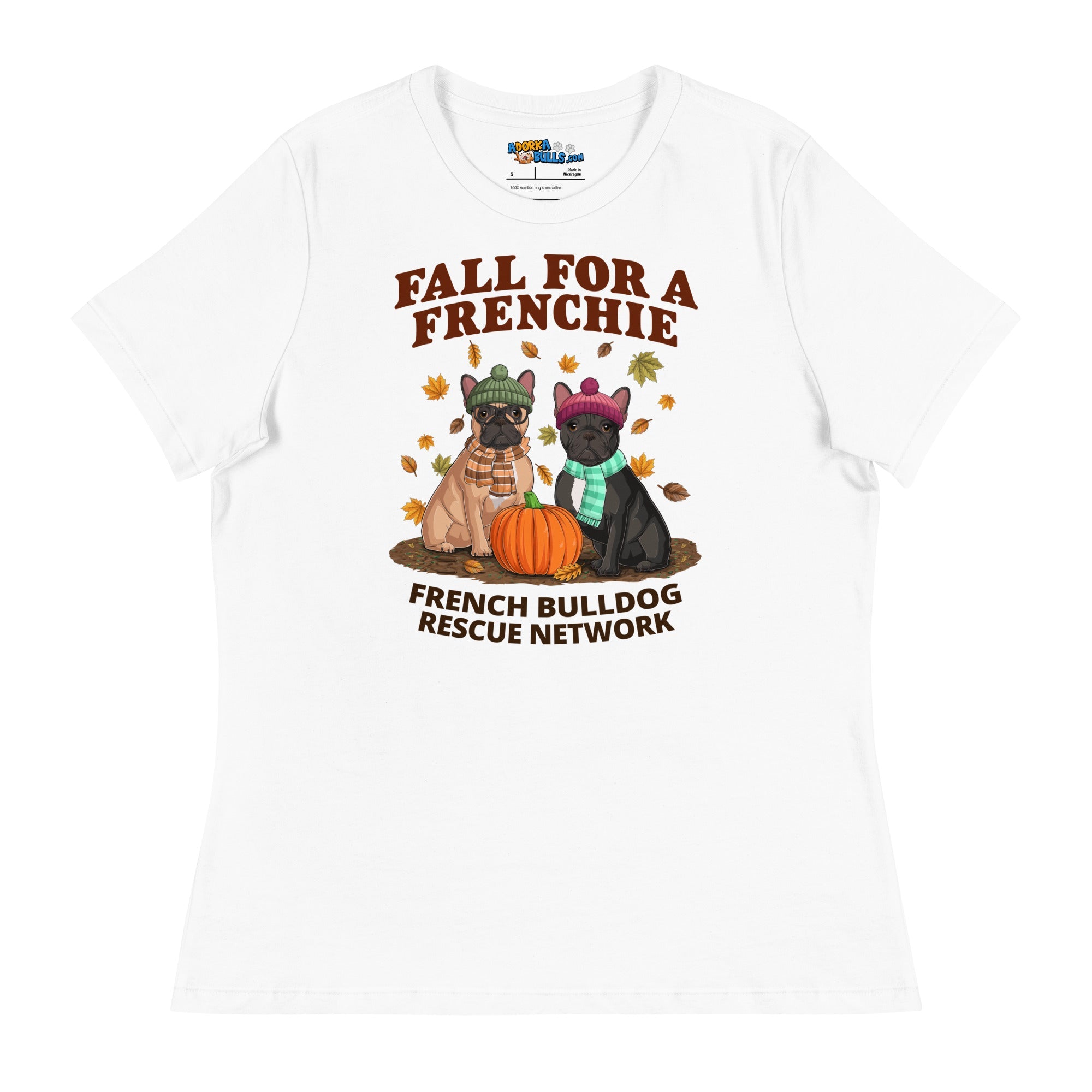 Fall For A Frenchie – FBRN Autumn Logo Women&