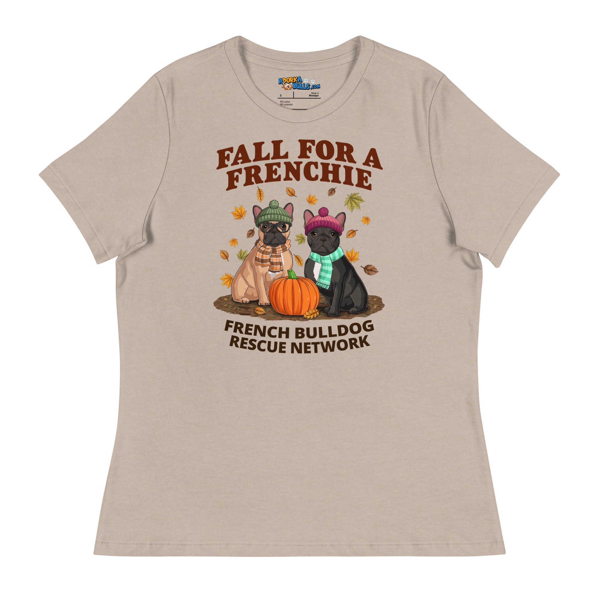 Fall For A Frenchie – FBRN Autumn Logo Women&
