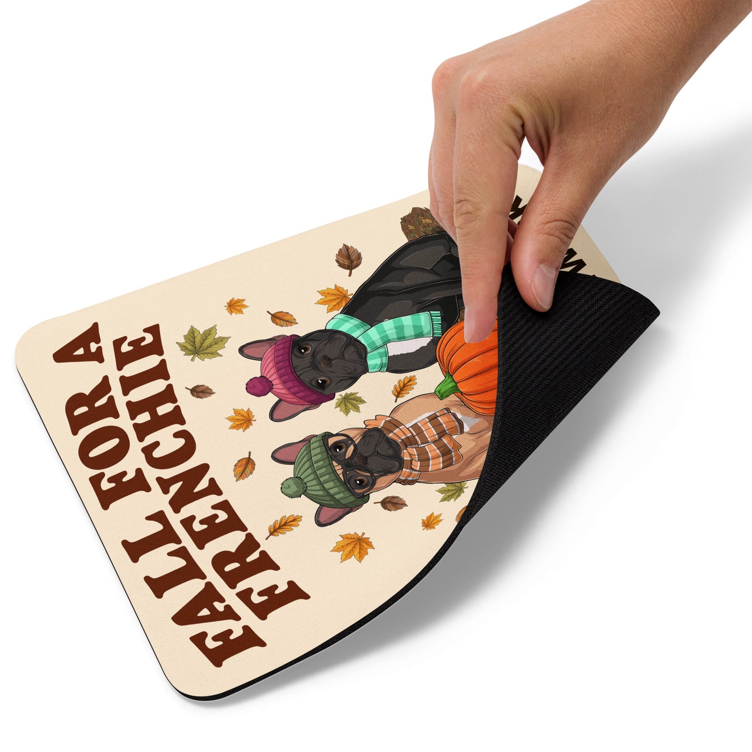 "Fall for a Frenchie" FBRN Mouse Pad