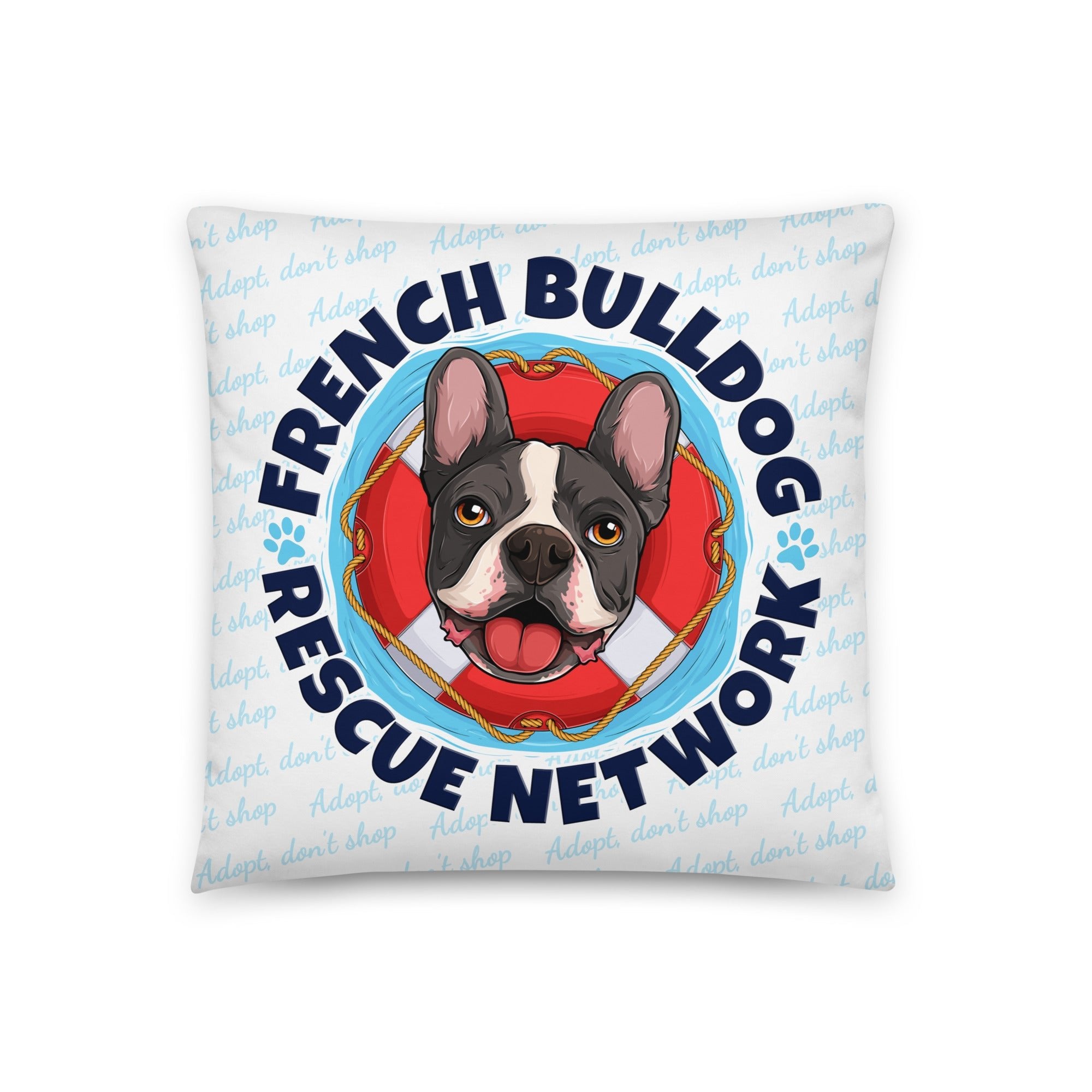 FBRN Lifesaver Logo Pillow