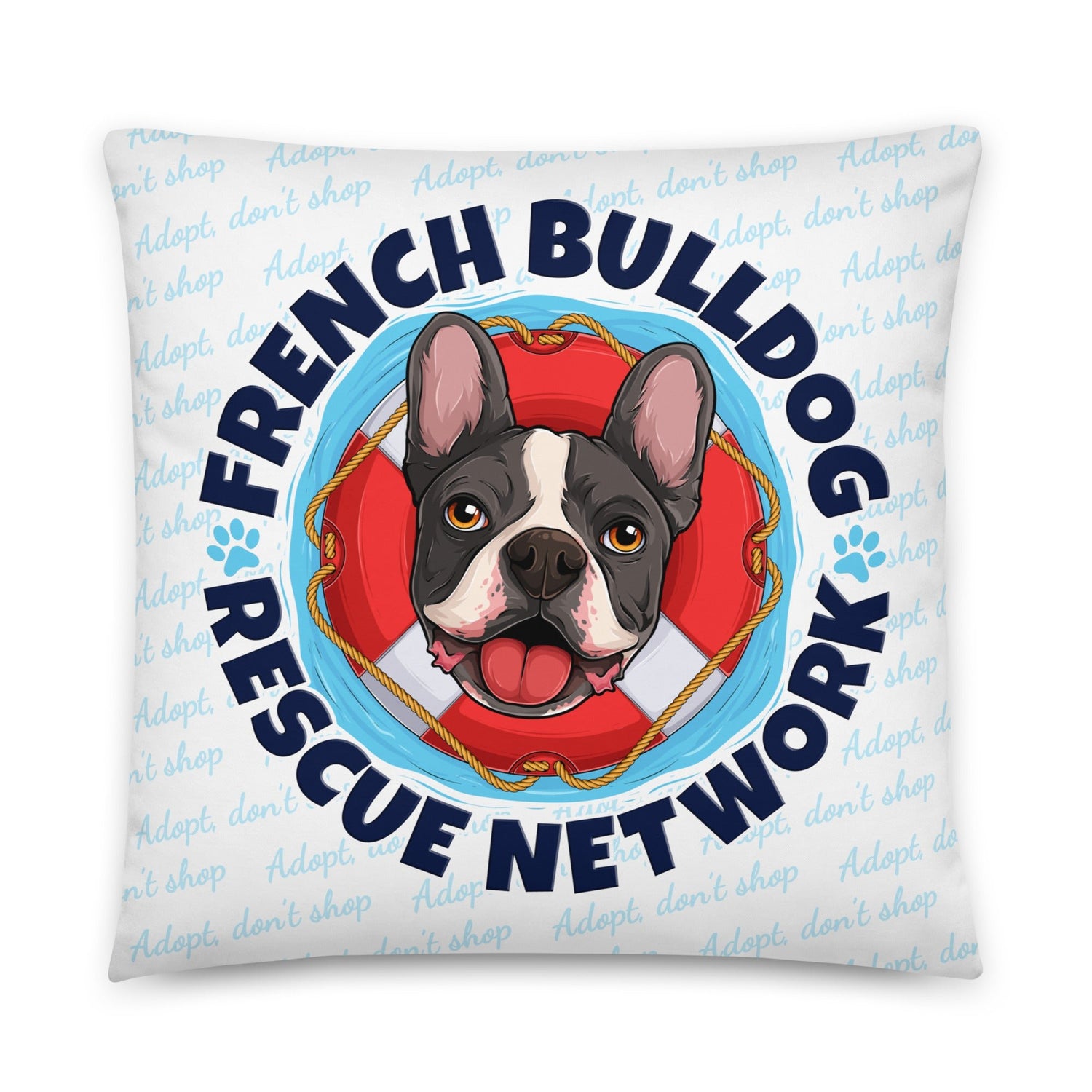 FBRN Lifesaver Logo Pillow
