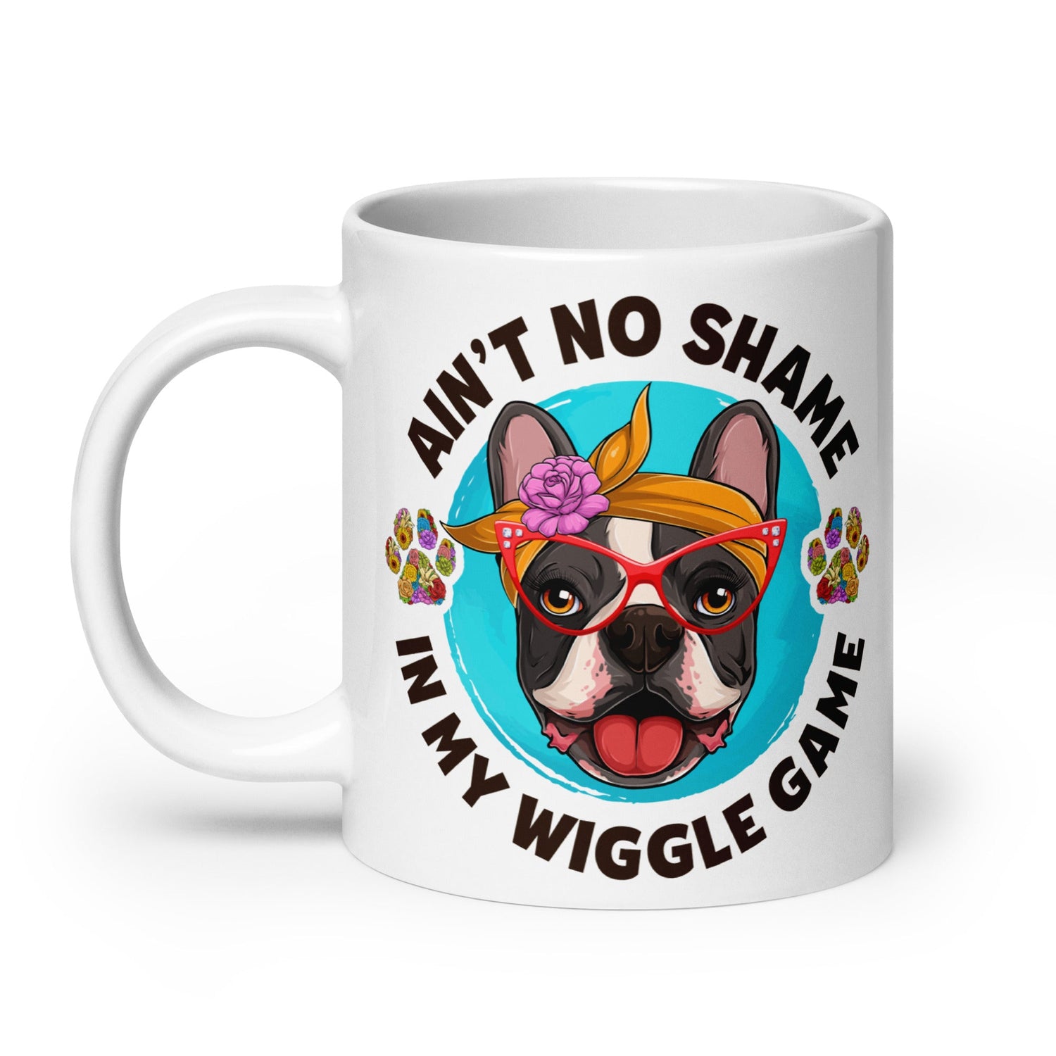 Female French Bulldog Wiggle Game Mug