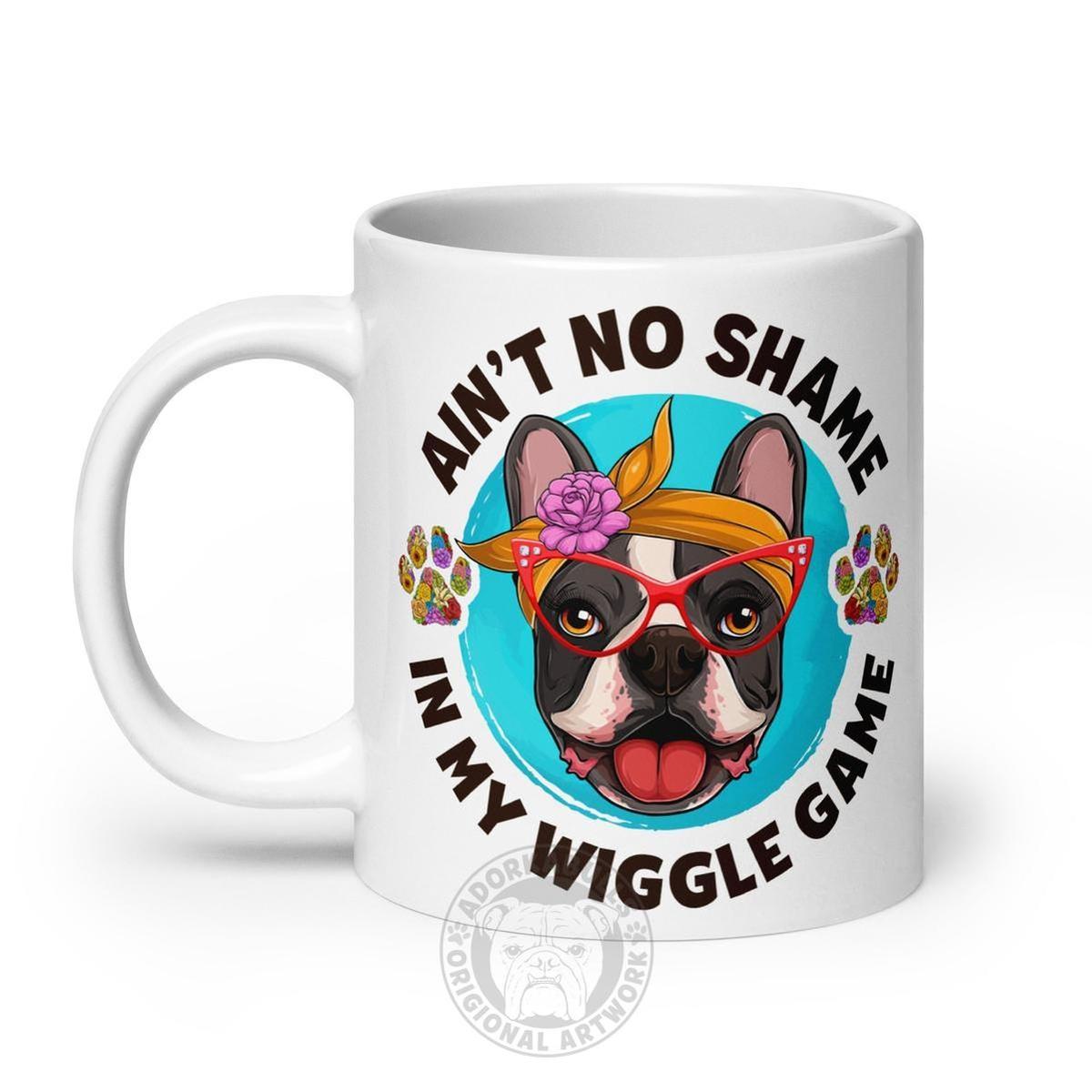 Female French Bulldog Wiggle Game Mug