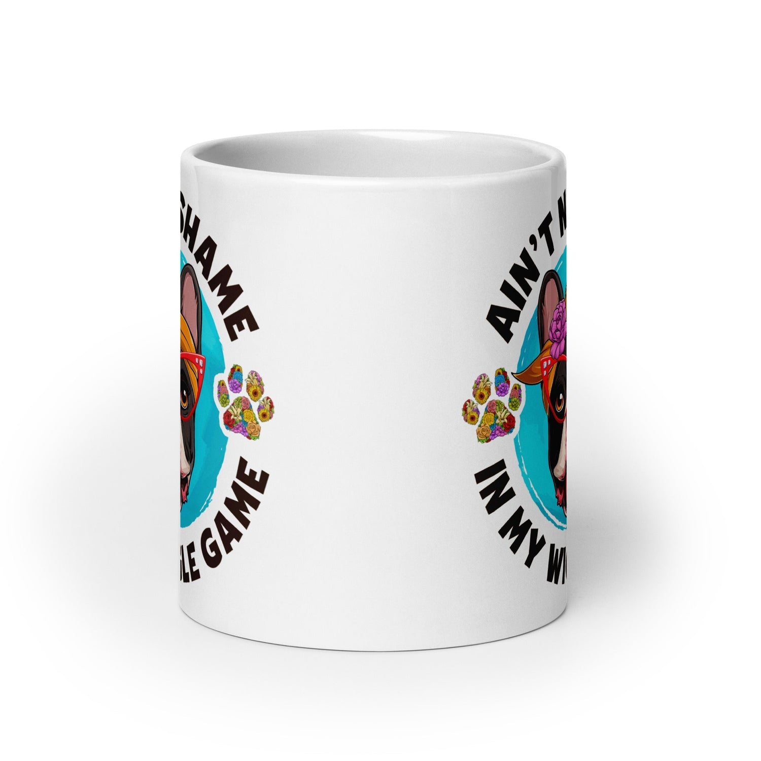 Female French Bulldog Wiggle Game Mug
