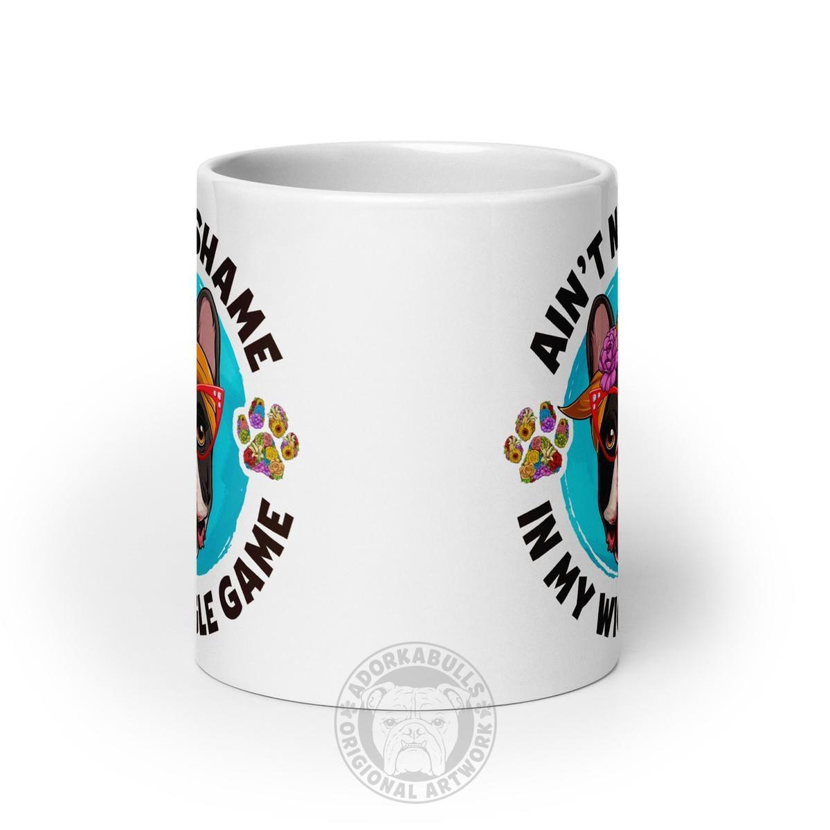 Female French Bulldog Wiggle Game Mug