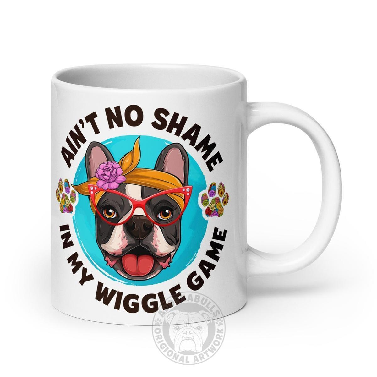 Female French Bulldog Wiggle Game Mug