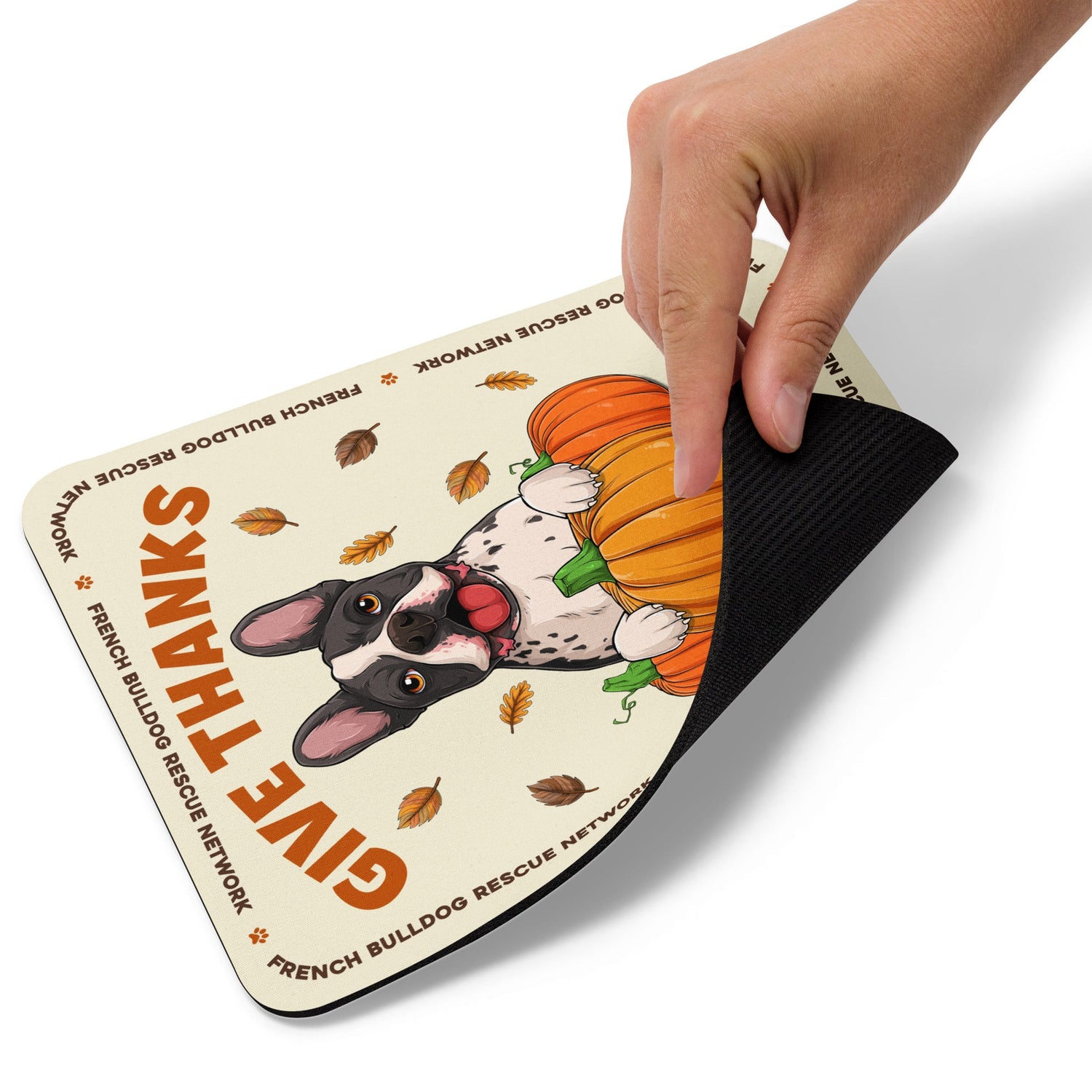 "Give Thanks, Adopt Love" FBRN Mouse Pad