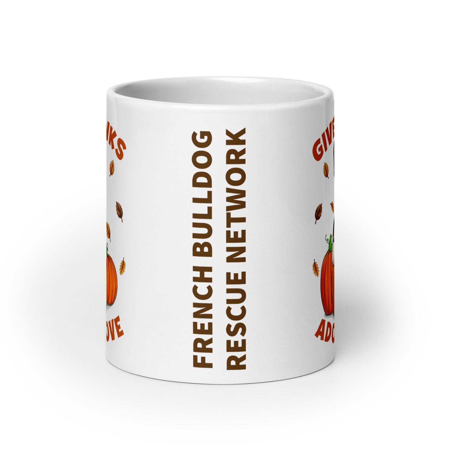 "Give Thanks, Adopt Love" FBRN Mug