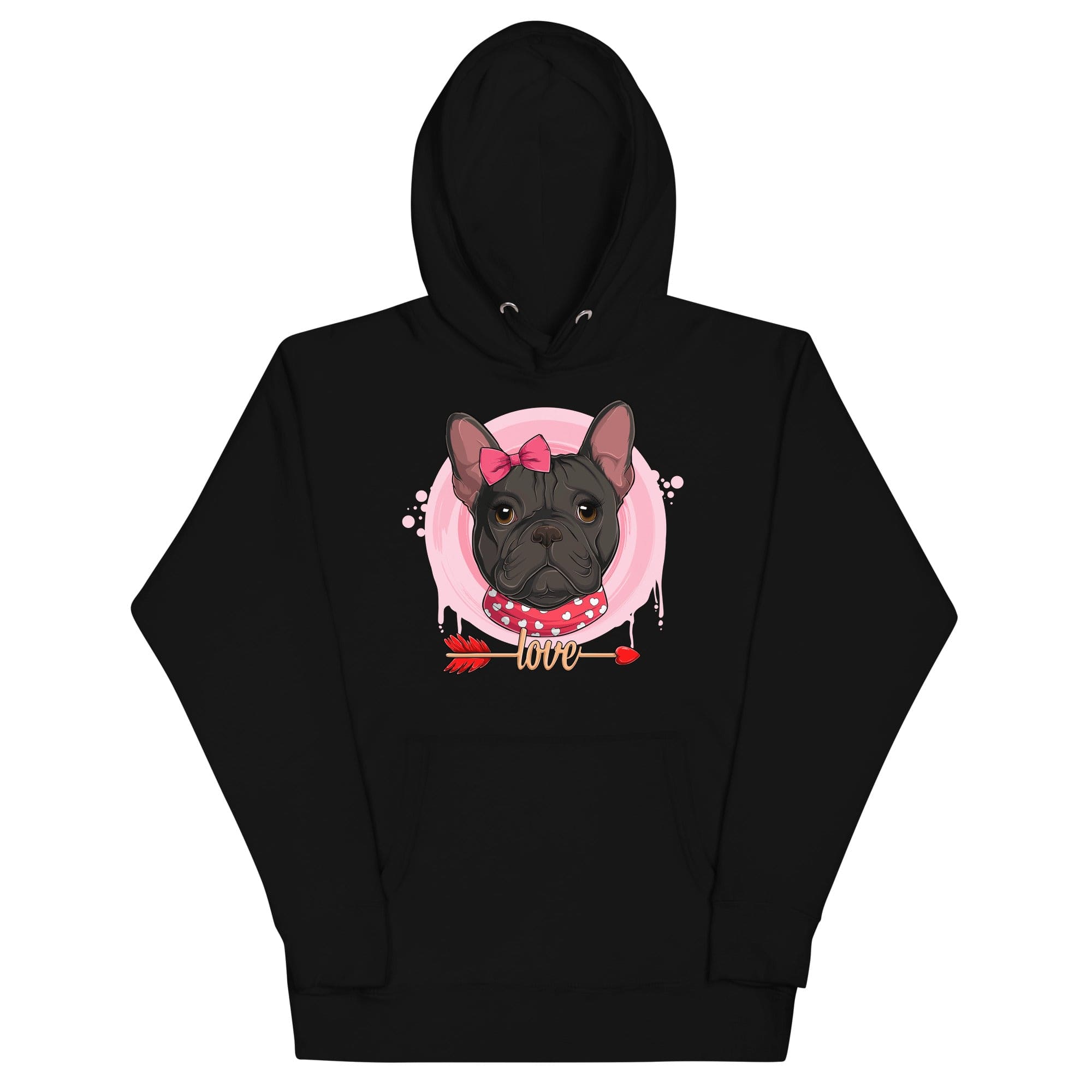 Gorgeous Black Colored Female French Bulldog Valentine&
