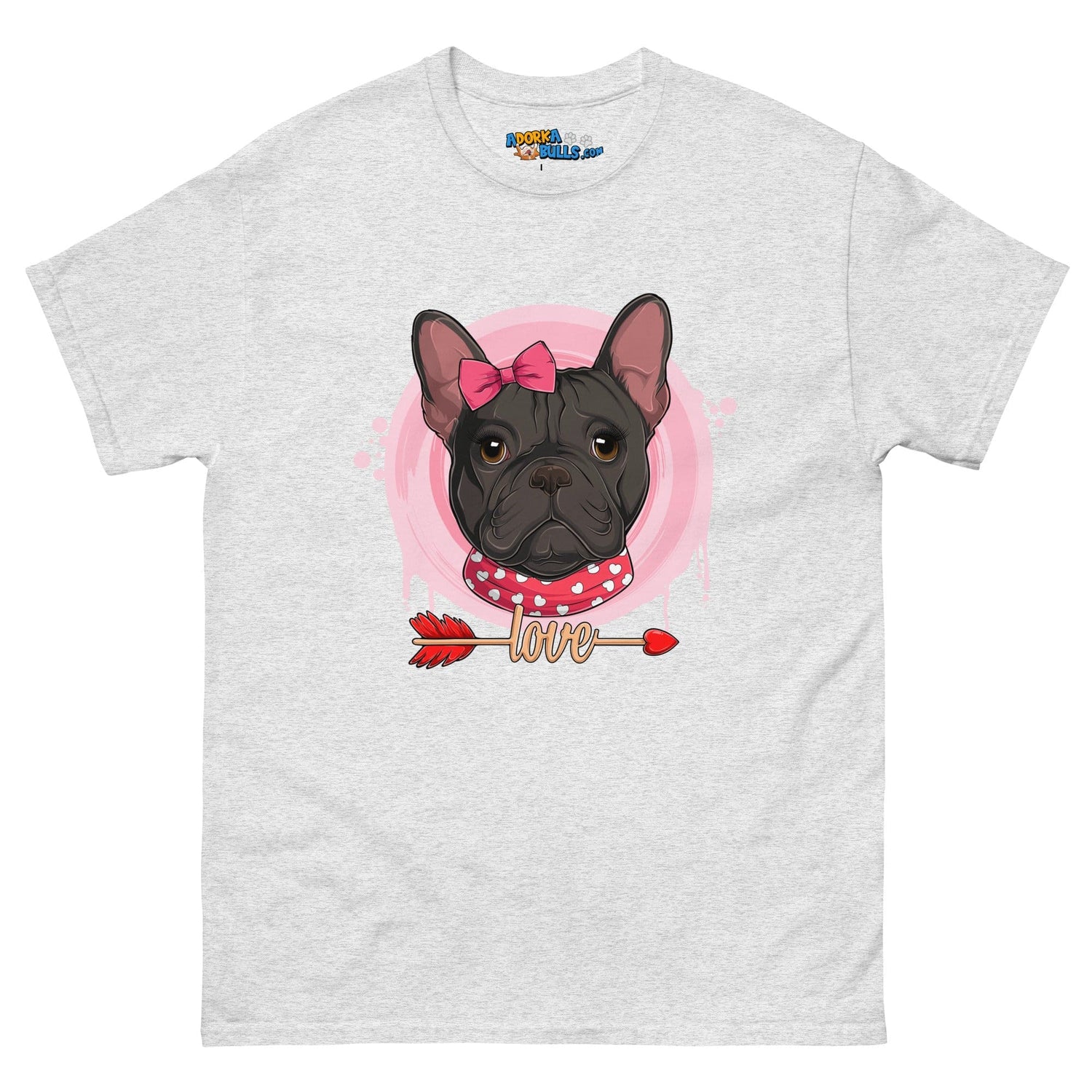 Gorgeous Black & White Colored Female French Bulldog Valentine&