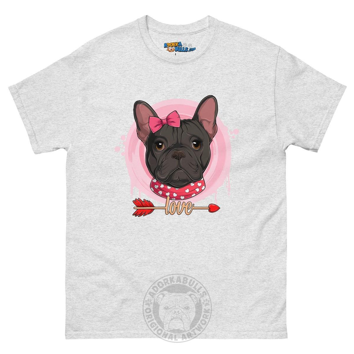 Gorgeous Black & White Colored Female French Bulldog Valentine&