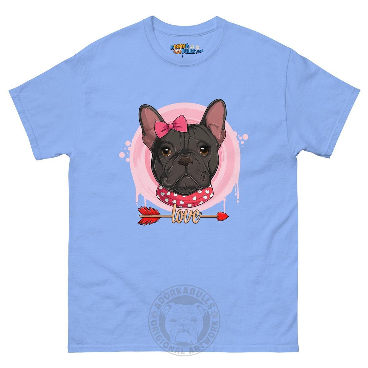 Gorgeous Black & White Colored Female French Bulldog Valentine&