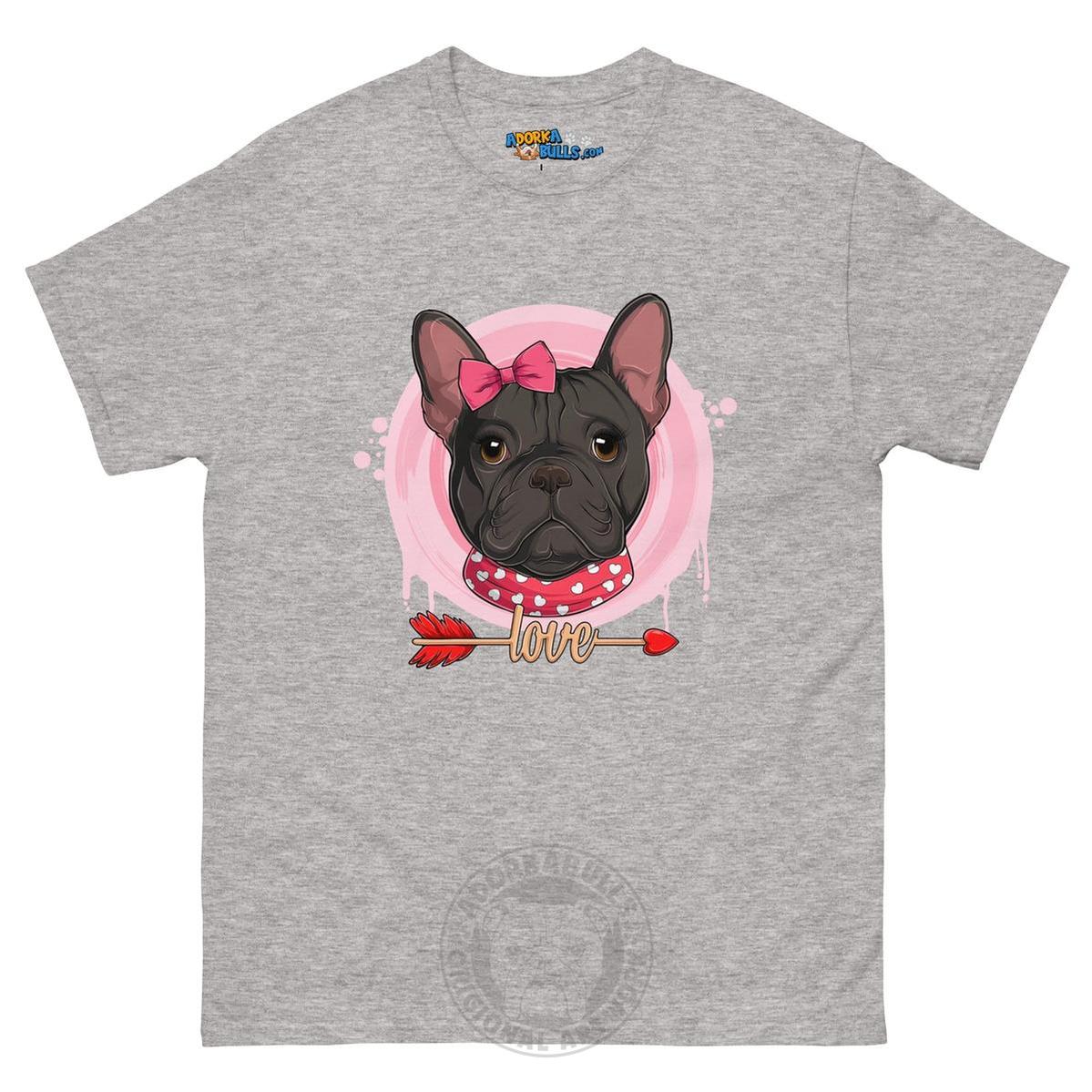 Gorgeous Black & White Colored Female French Bulldog Valentine&
