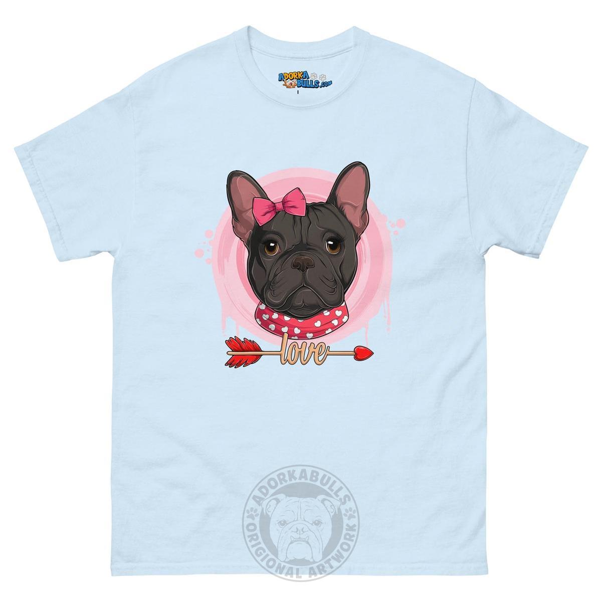 Gorgeous Black & White Colored Female French Bulldog Valentine&
