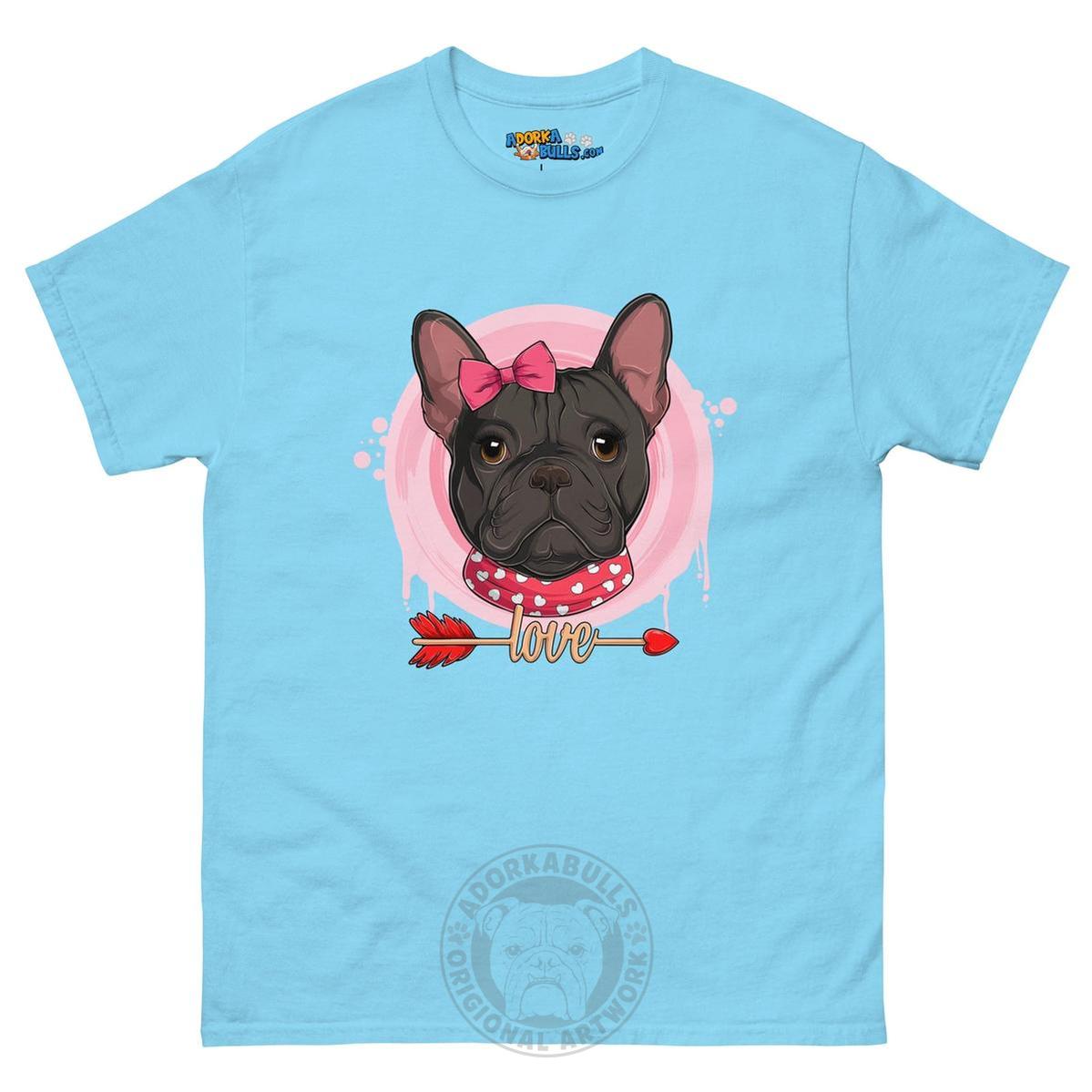 Gorgeous Black & White Colored Female French Bulldog Valentine&