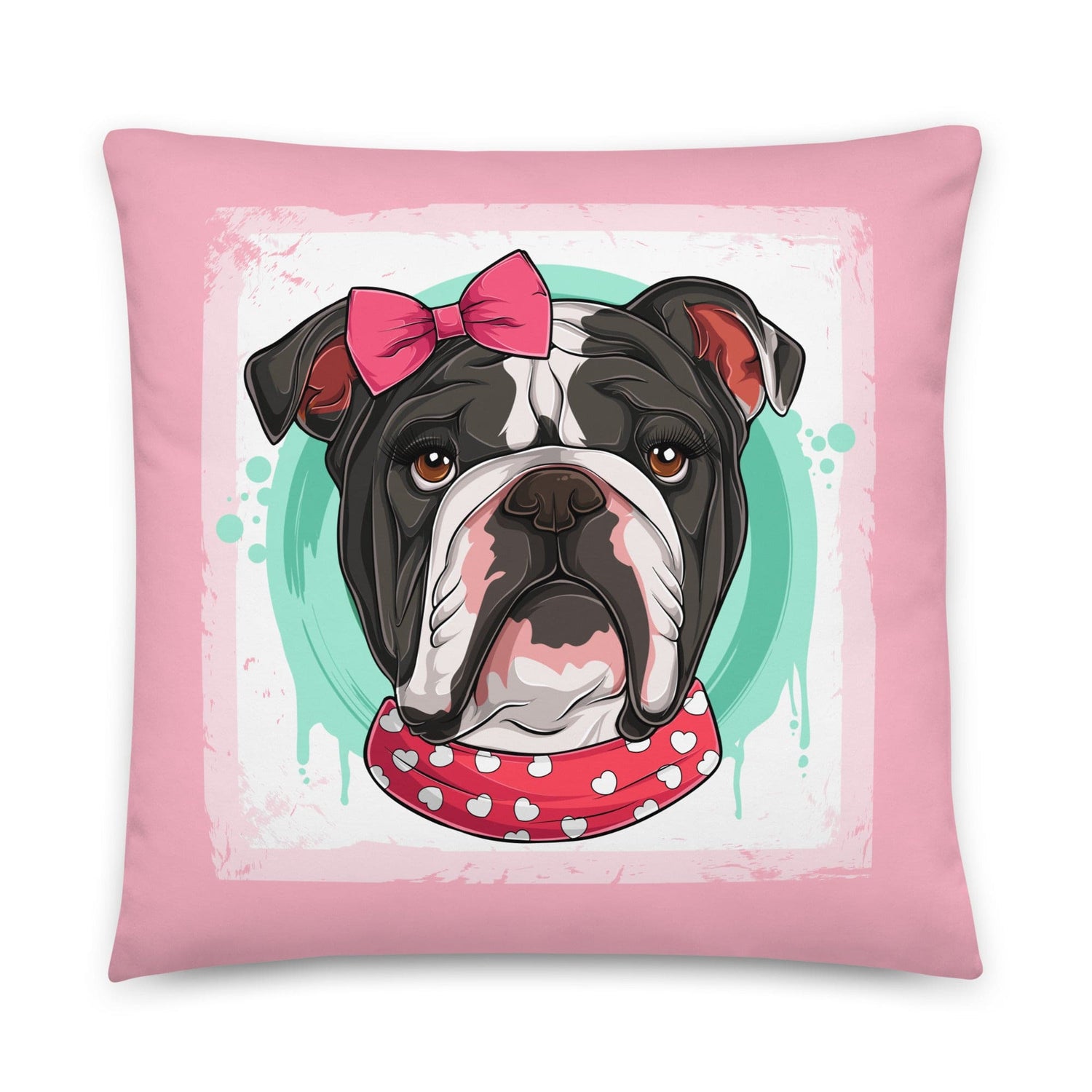 Gorgeous English Bulldog Pink Valentine&