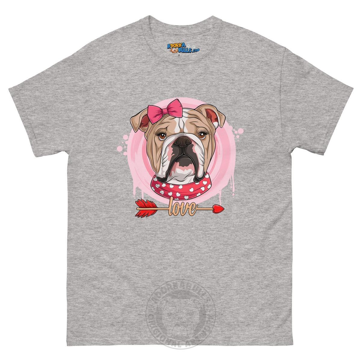 Gorgeous Fawn & White Colored Female English Bulldog Valentine&