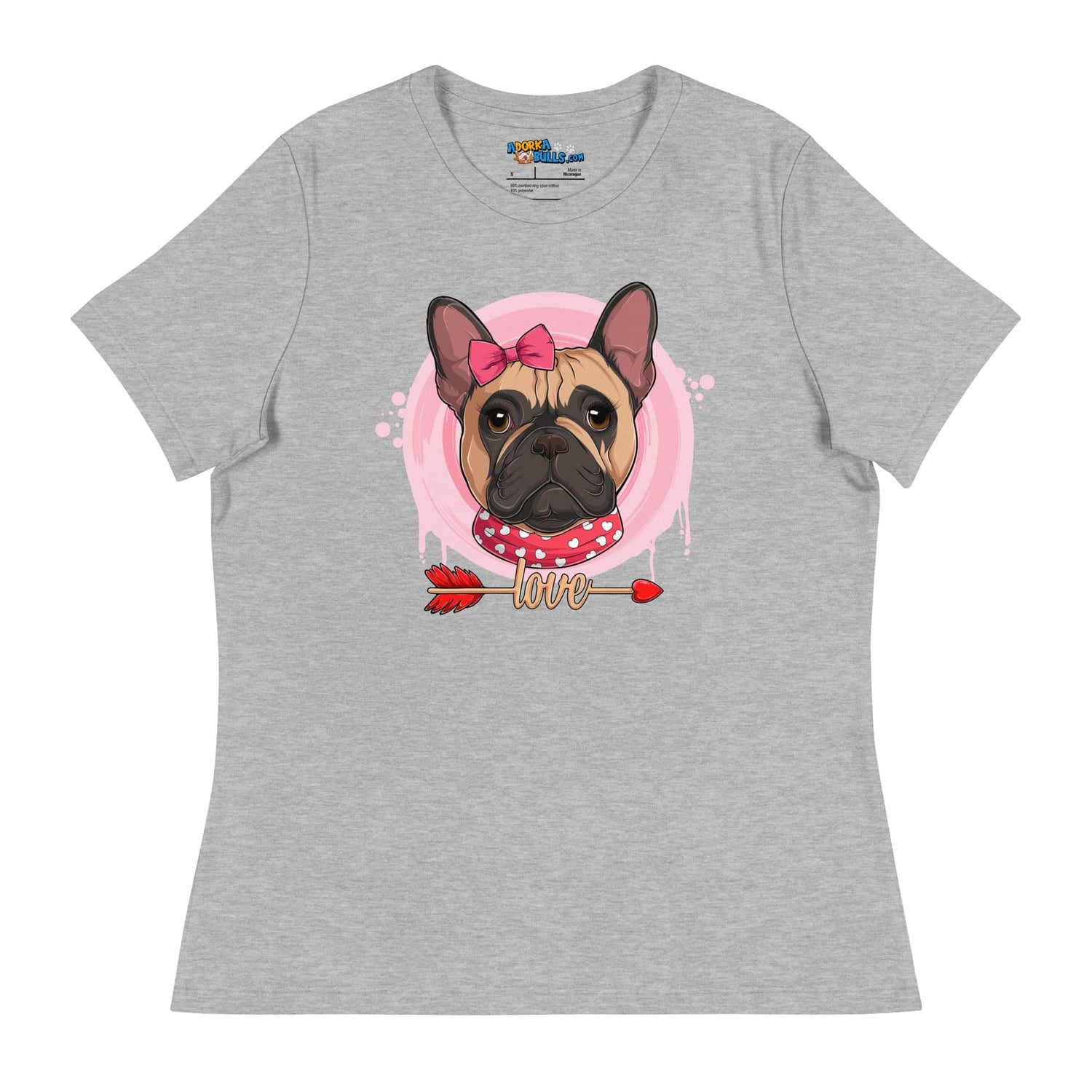 Gorgeous Fawn & White Colored Female French Bulldog Valentine&