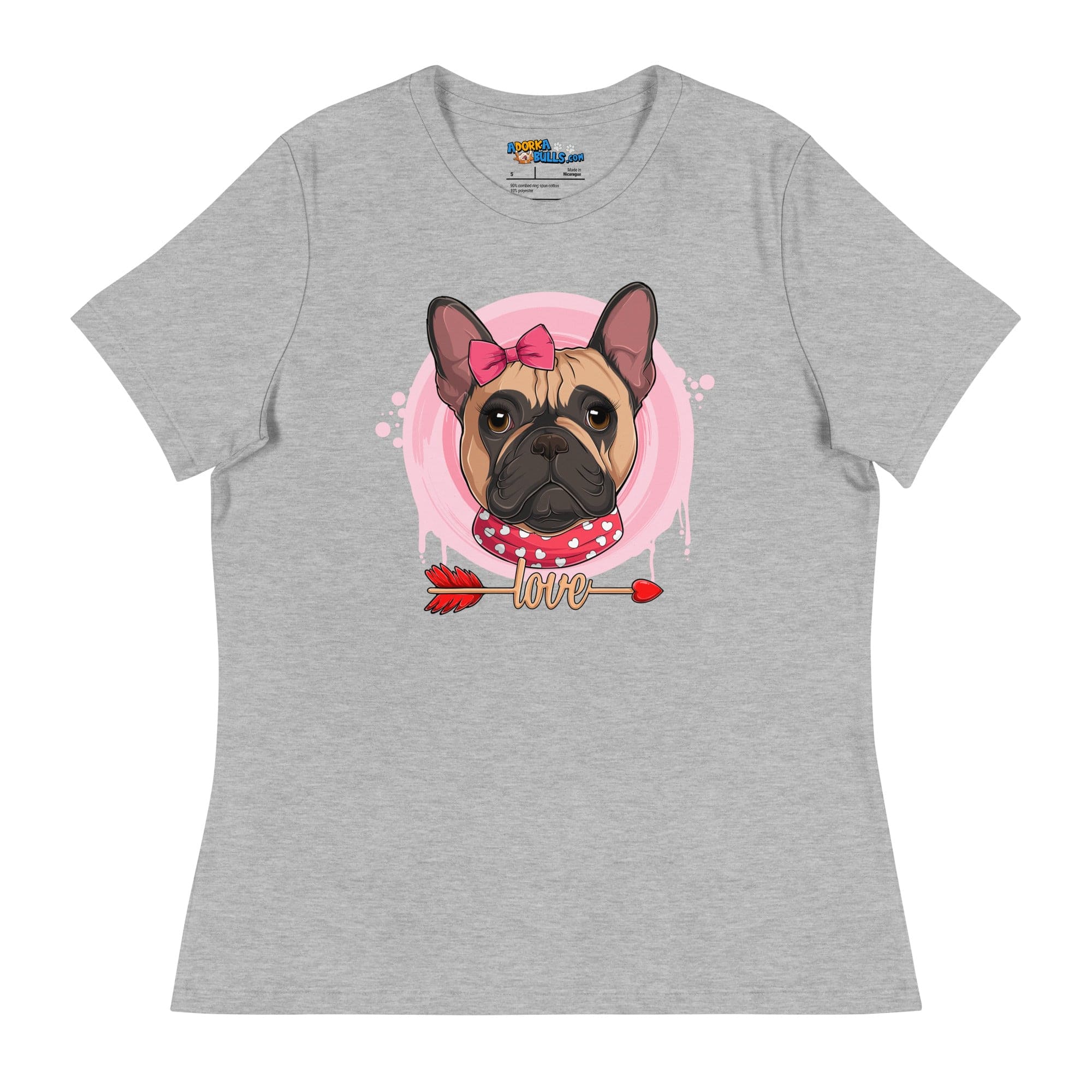 Gorgeous Fawn & White Colored Female French Bulldog Valentine&