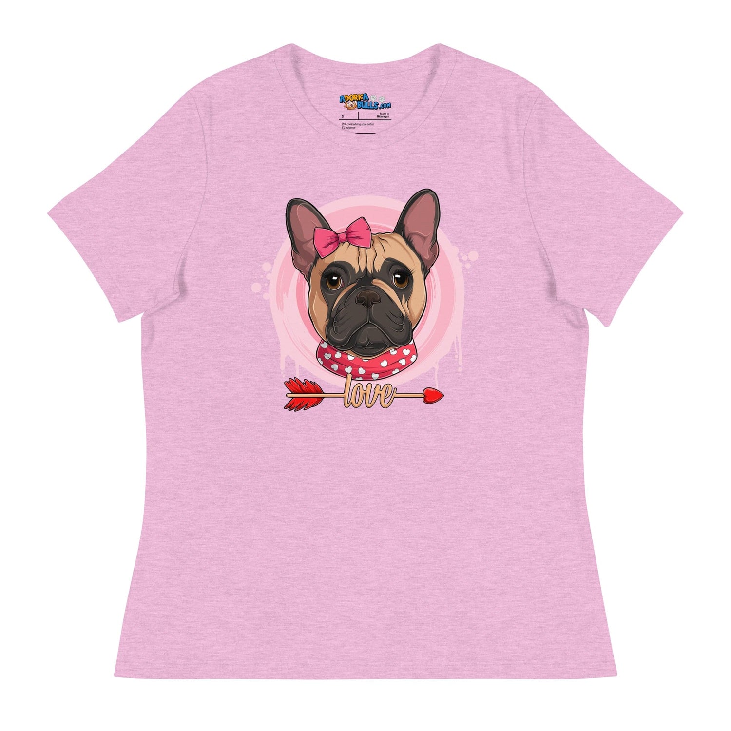 Gorgeous Fawn & White Colored Female French Bulldog Valentine&