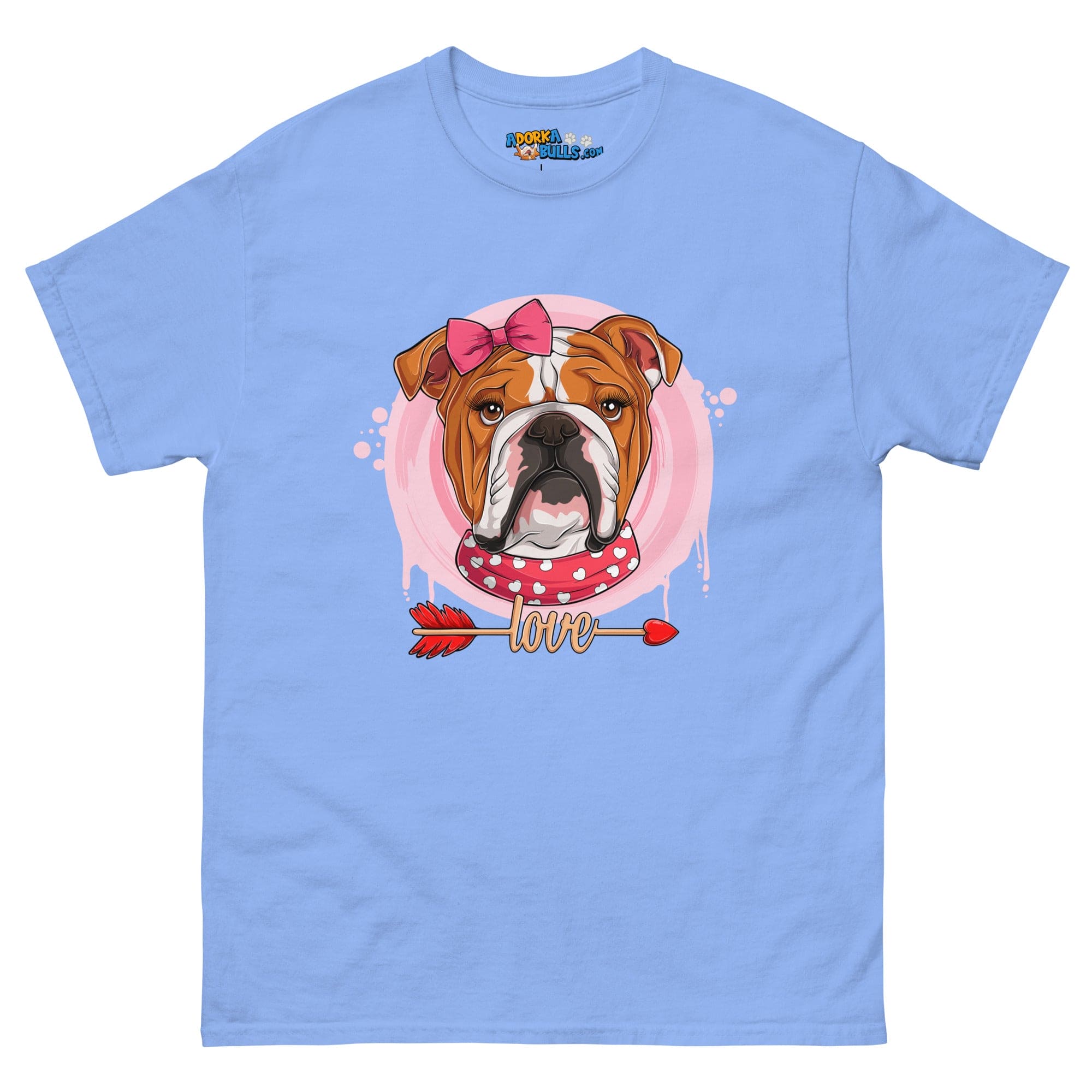 Gorgeous Red & White Colored Female English Bulldog Valentine&
