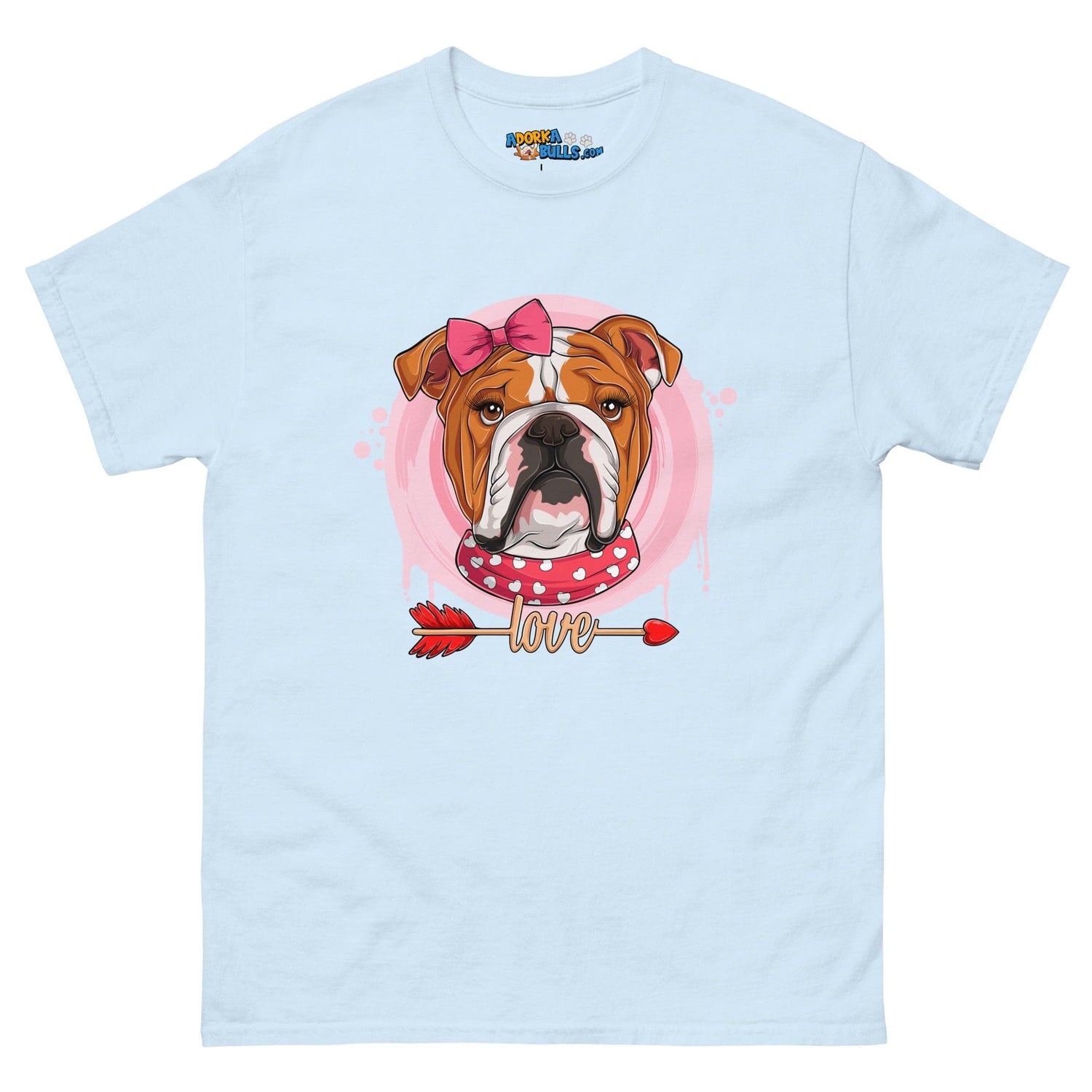 Gorgeous Red & White Colored Female English Bulldog Valentine&