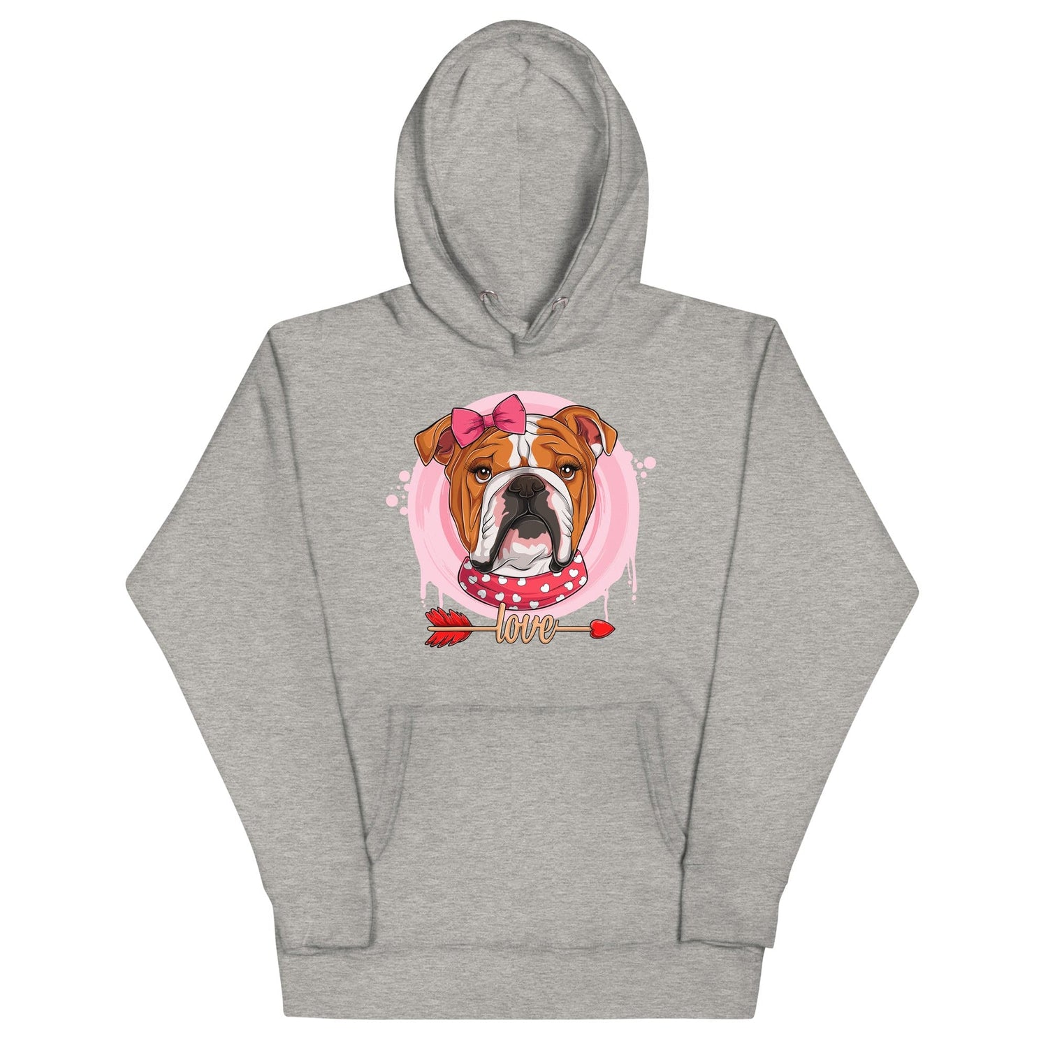 Gorgeous Red & White Colored Female English Bulldog Valentine&