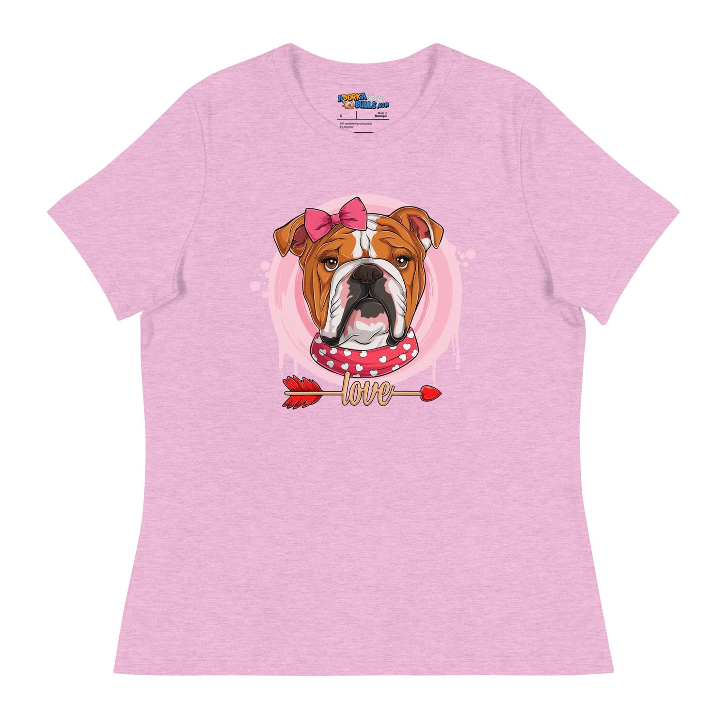 Gorgeous Red & White Colored Female English Bulldog Valentine&