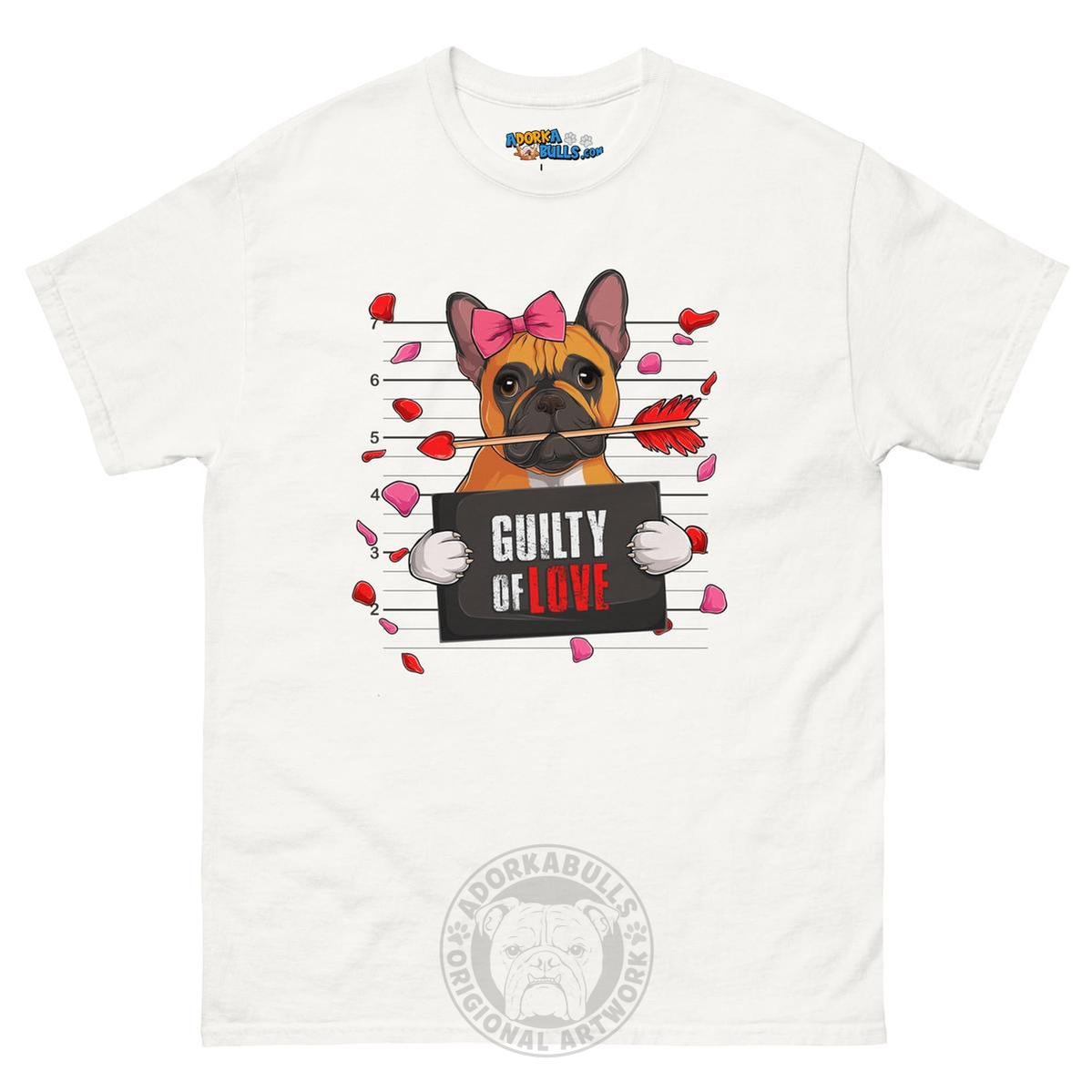 Gorgeous Red & White Colored Female French Bulldog Guilty of Love Men&