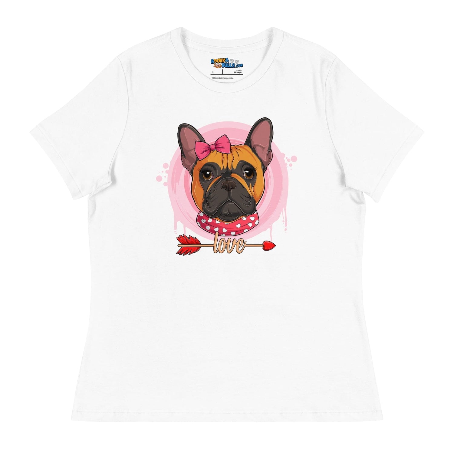 Gorgeous Red & White Colored Female French Bulldog Valentine&
