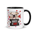 "Guilty of Love" English Bulldog Mug | Fawn & White Colored Male