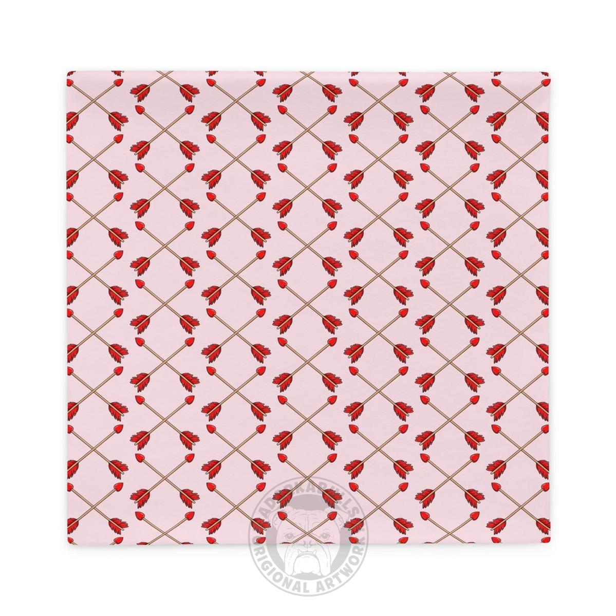 "Guilty of Love" English Bulldog Pillow Case | B&W Colored Female